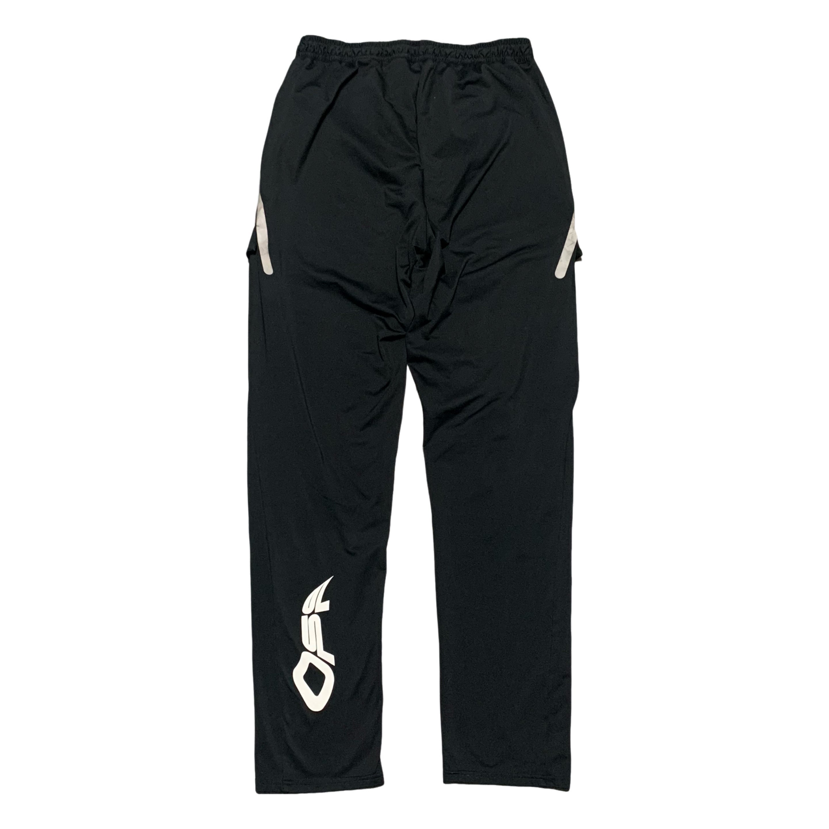 Off White Medium Arrows Active Black Jogger Track Pant Bottoms Virgil Abloh