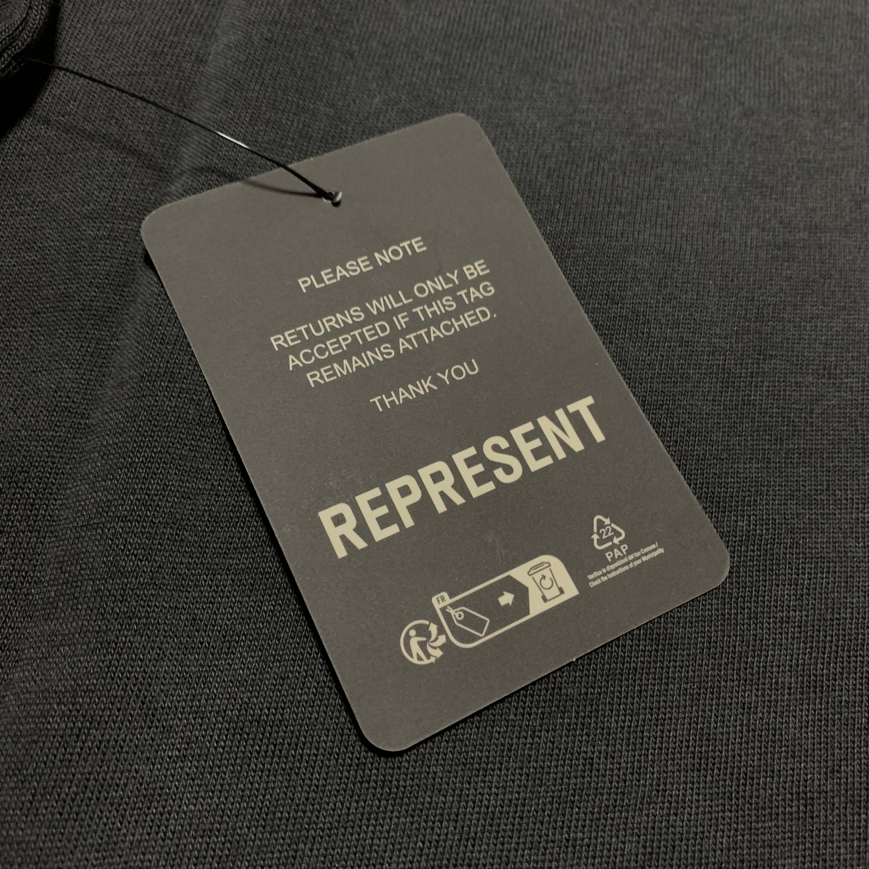 Represent XS Championship Stained Black Tee