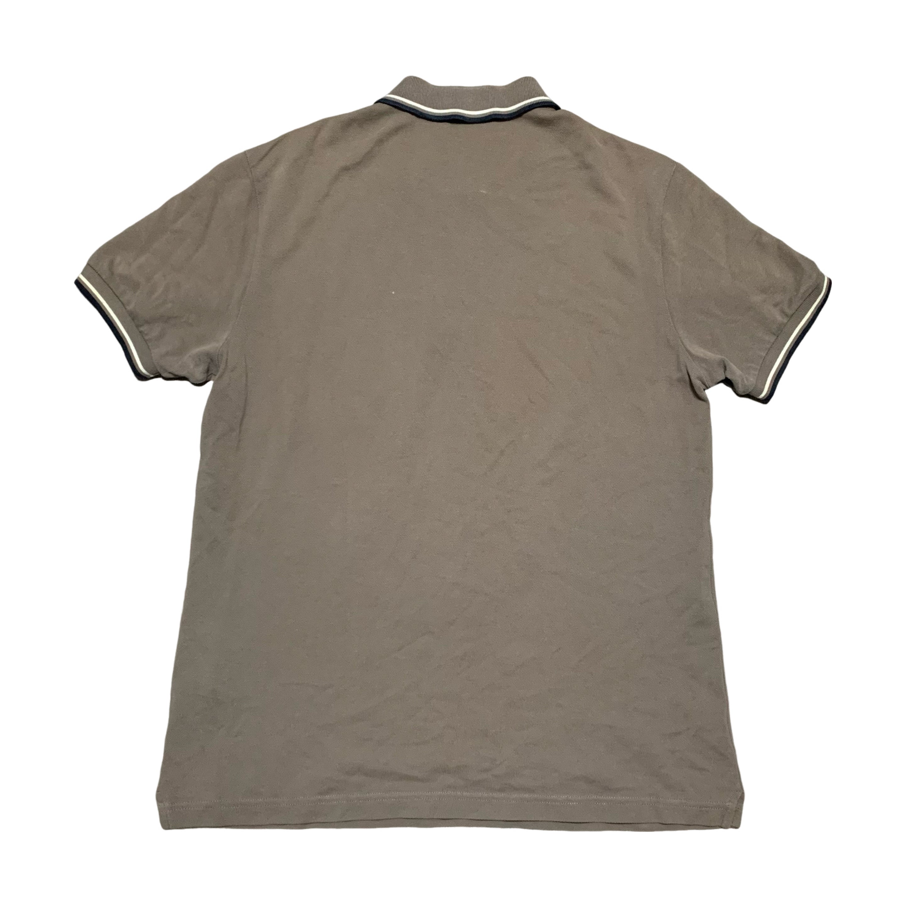 Prada Medium Grey Polo Shirt Shirt Sleeve Top