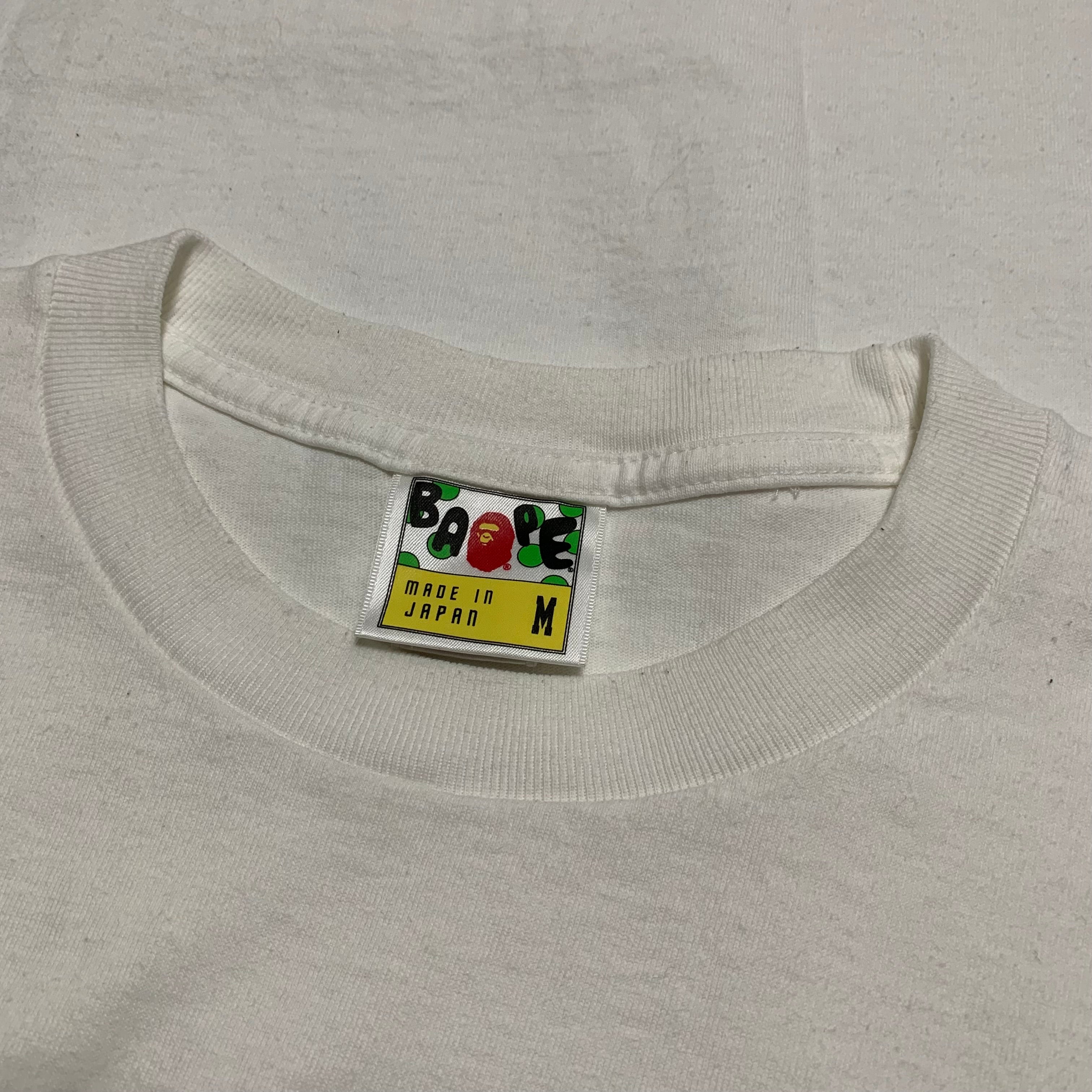 Bape Medium White Tee A Bathing Ape London Store Exclusive