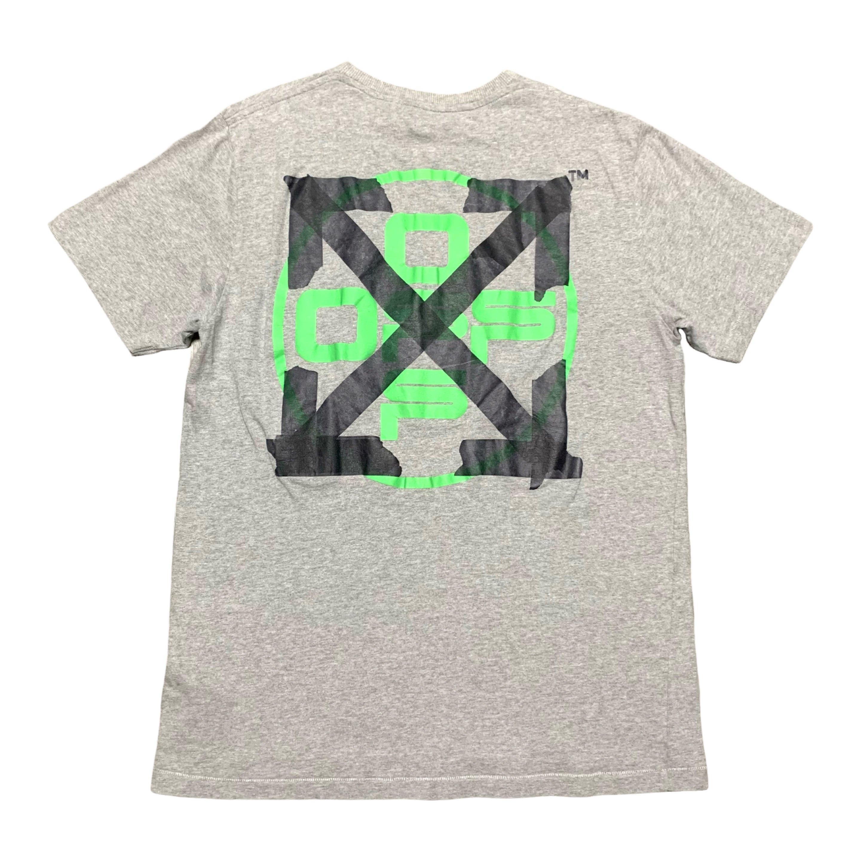 Off White Medium Off Arrows Grey Tee Virgil Abloh Harrods 2019