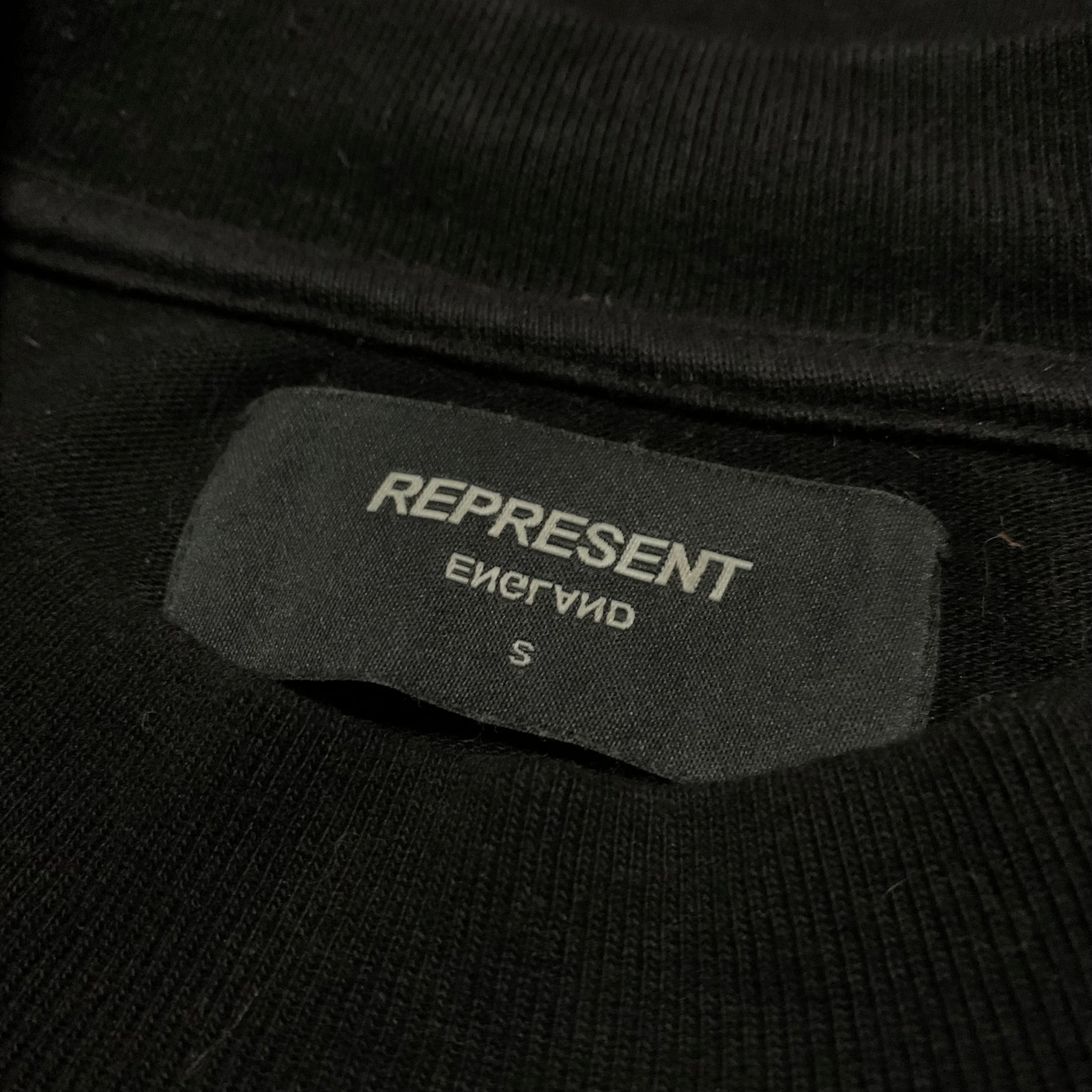 Represent Small Blanks Jet Black Tee