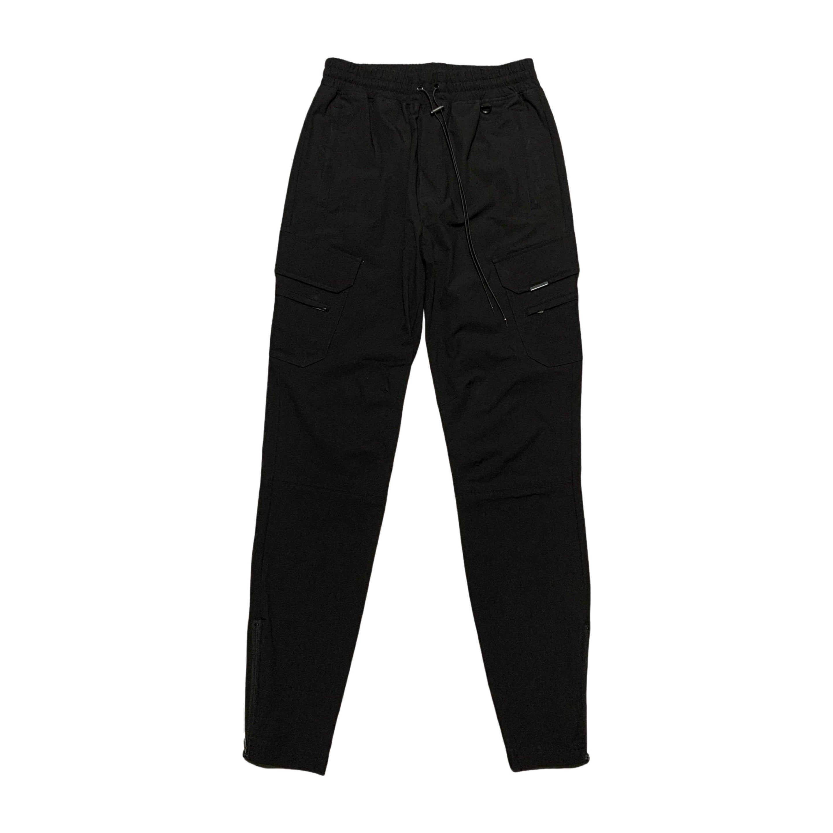 Represent Small Black 247 Track Pant Bottoms