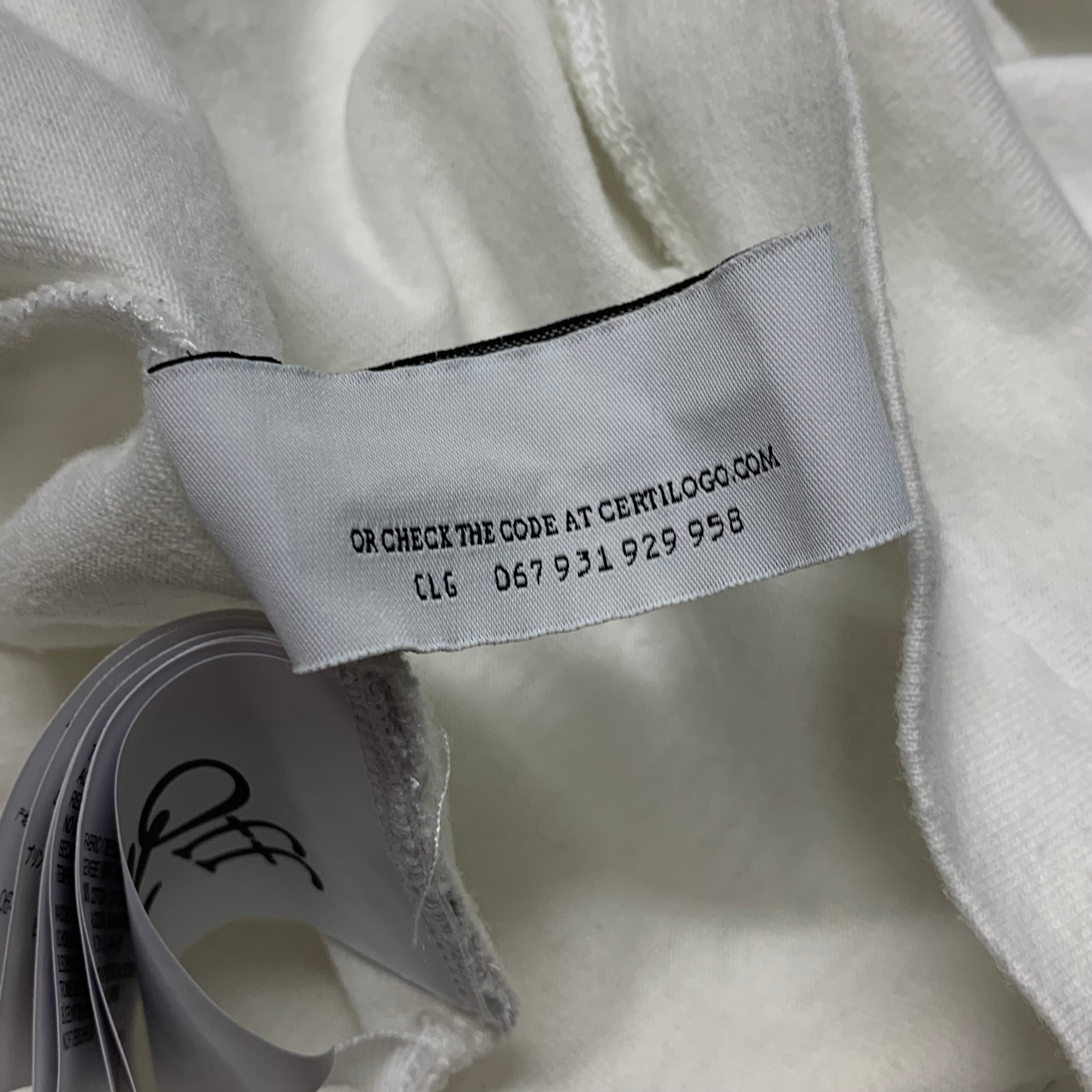 Off White Large Tee Caravaggio Graphic White T-Shirt Virgil Abloh