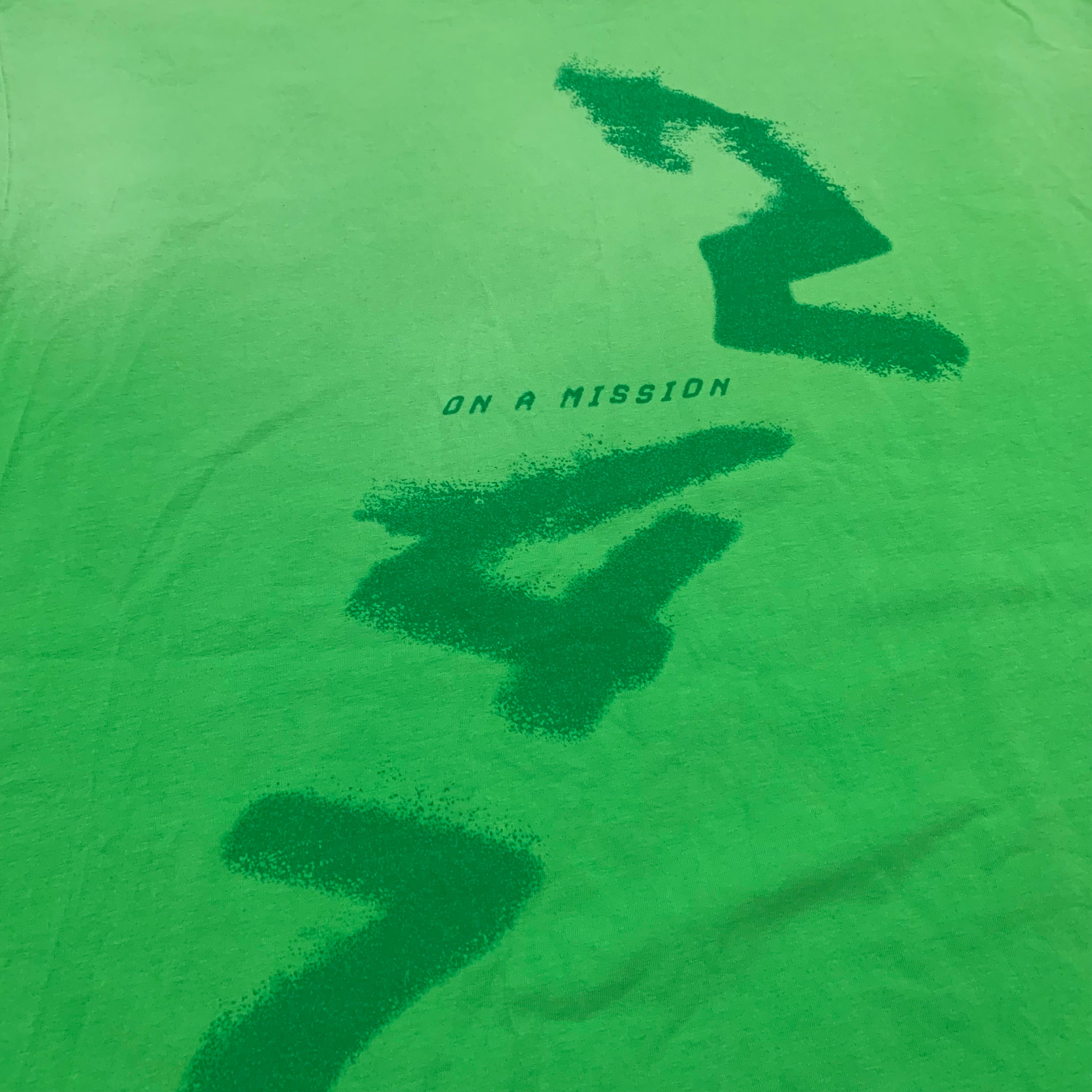 Represent XL 247 Motion Oversized Speed Green Tee