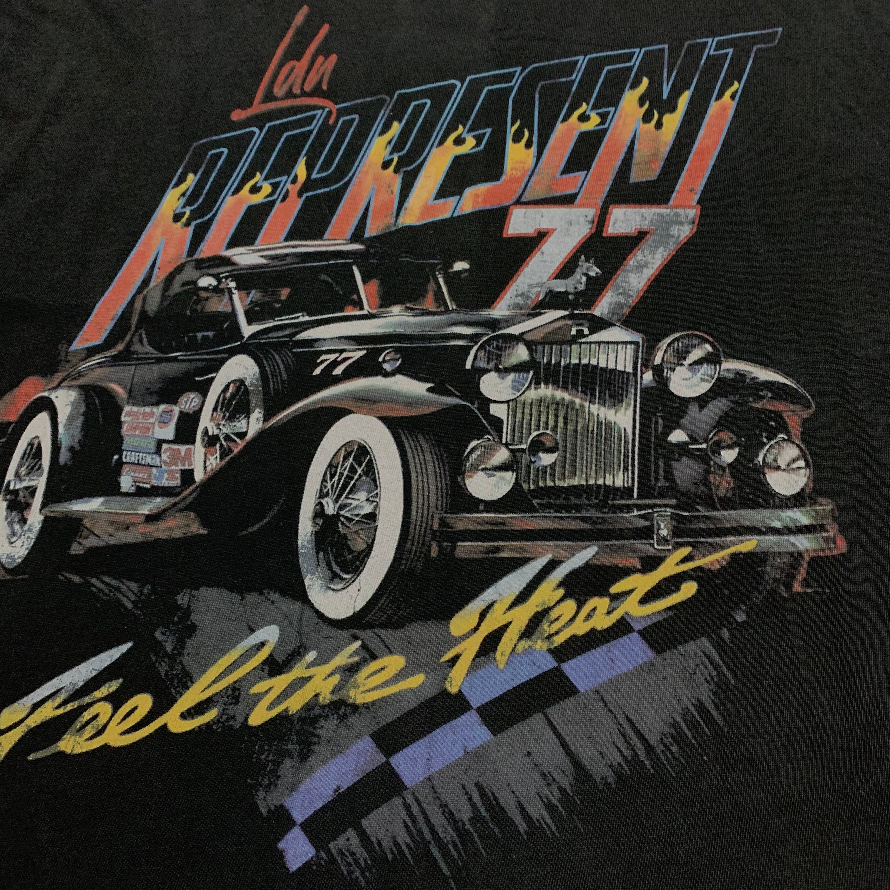 Represent XS Feel The Heat Vintage Black Tee