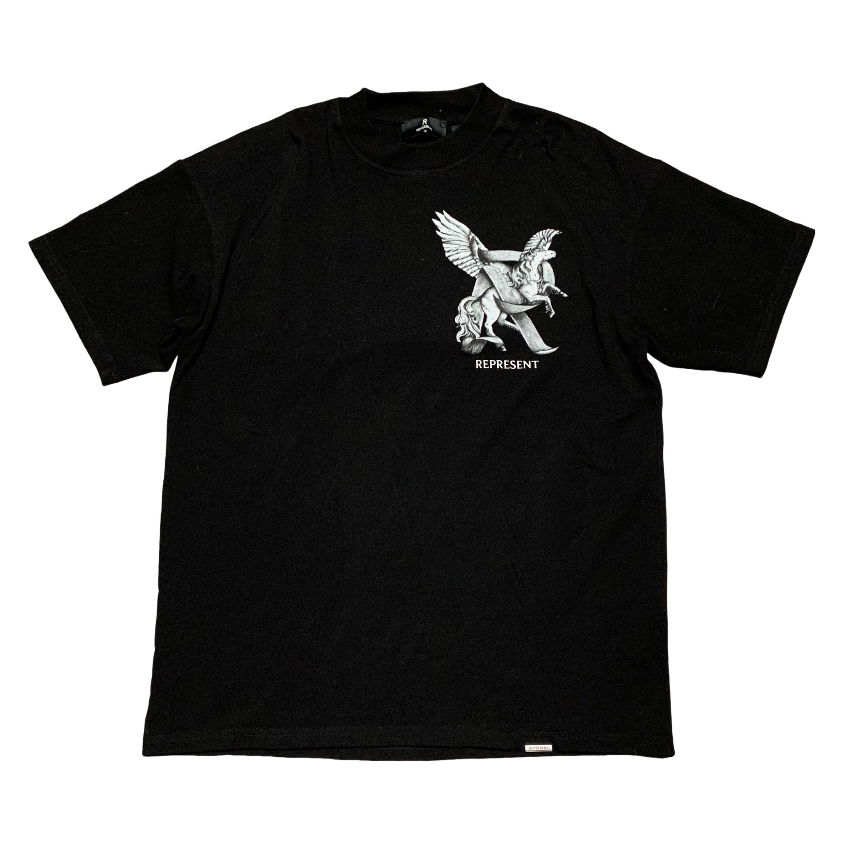 Represent XS Elegance Unicorn Black Tee