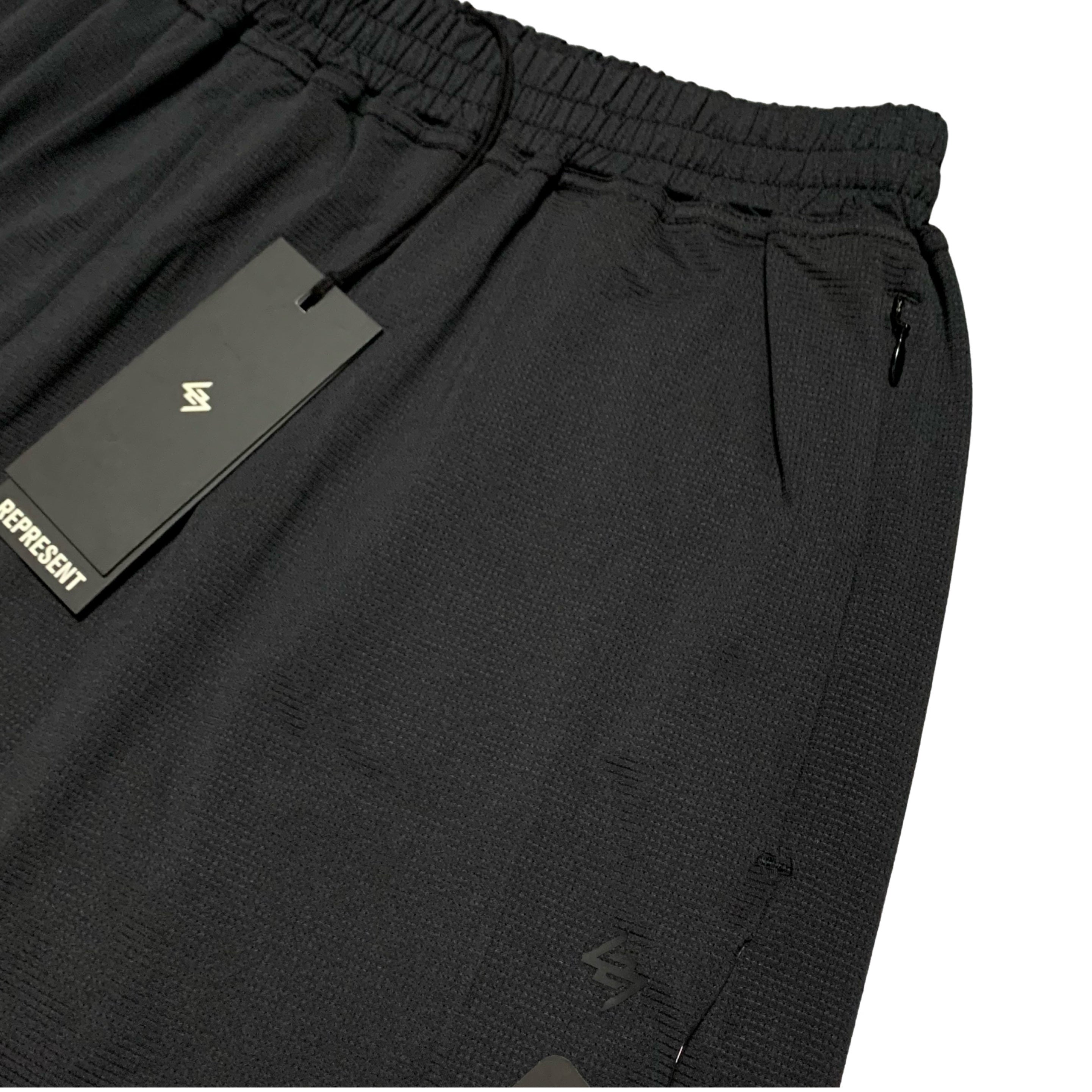 Represent XL Shorts 247 DNA Mesh Black Shorts