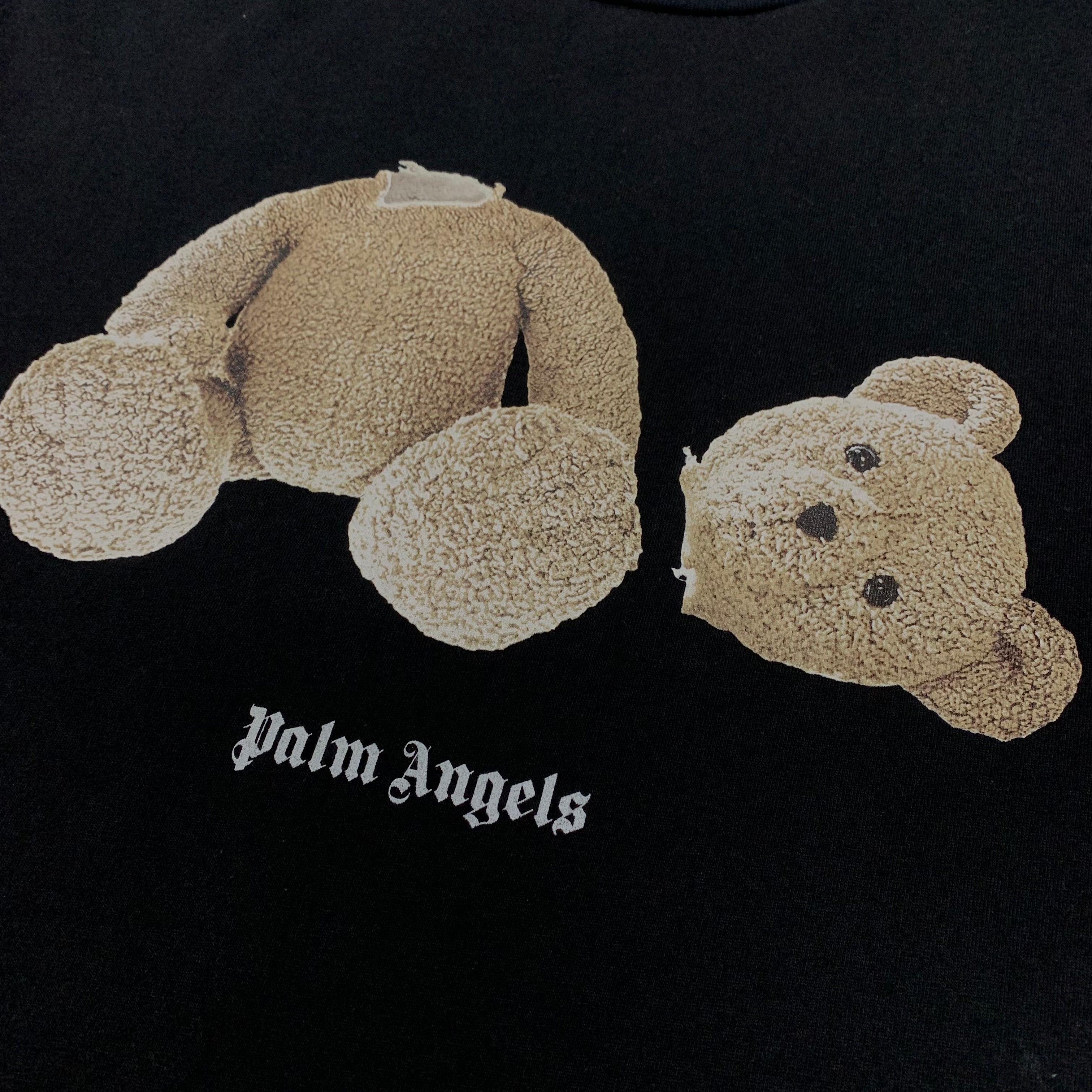 Palm Angels Medium Tee Teddy Bear Classic Black T-Shirt