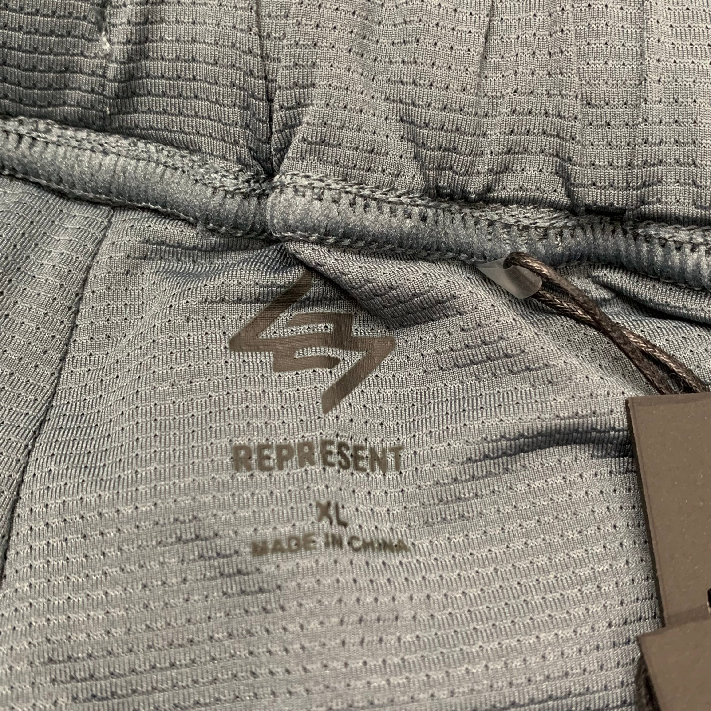 Represent XL Shorts 247 DNA Mesh Dusky Navy Blue Bottoms