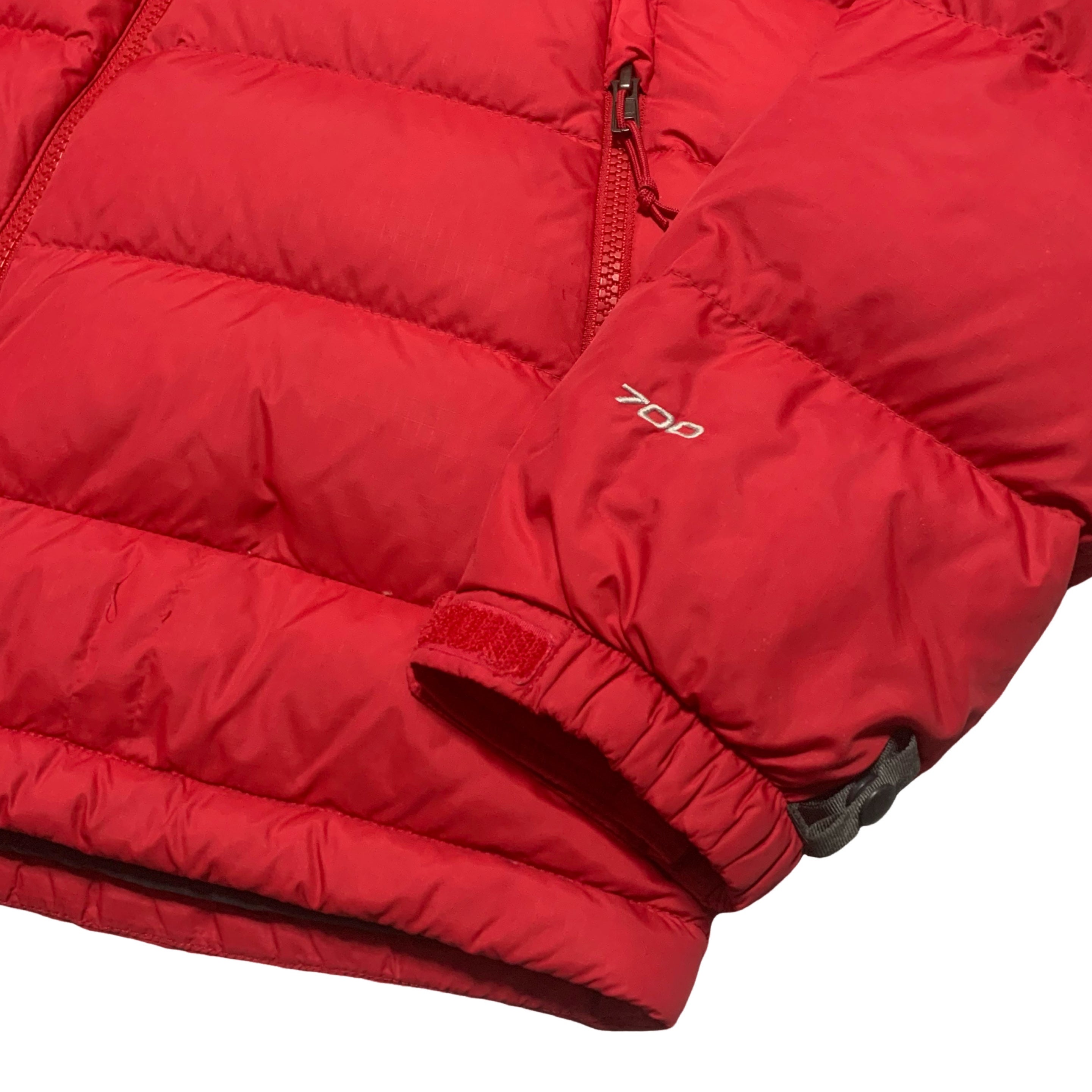 The North Face Small Puffer Red Jacket 700