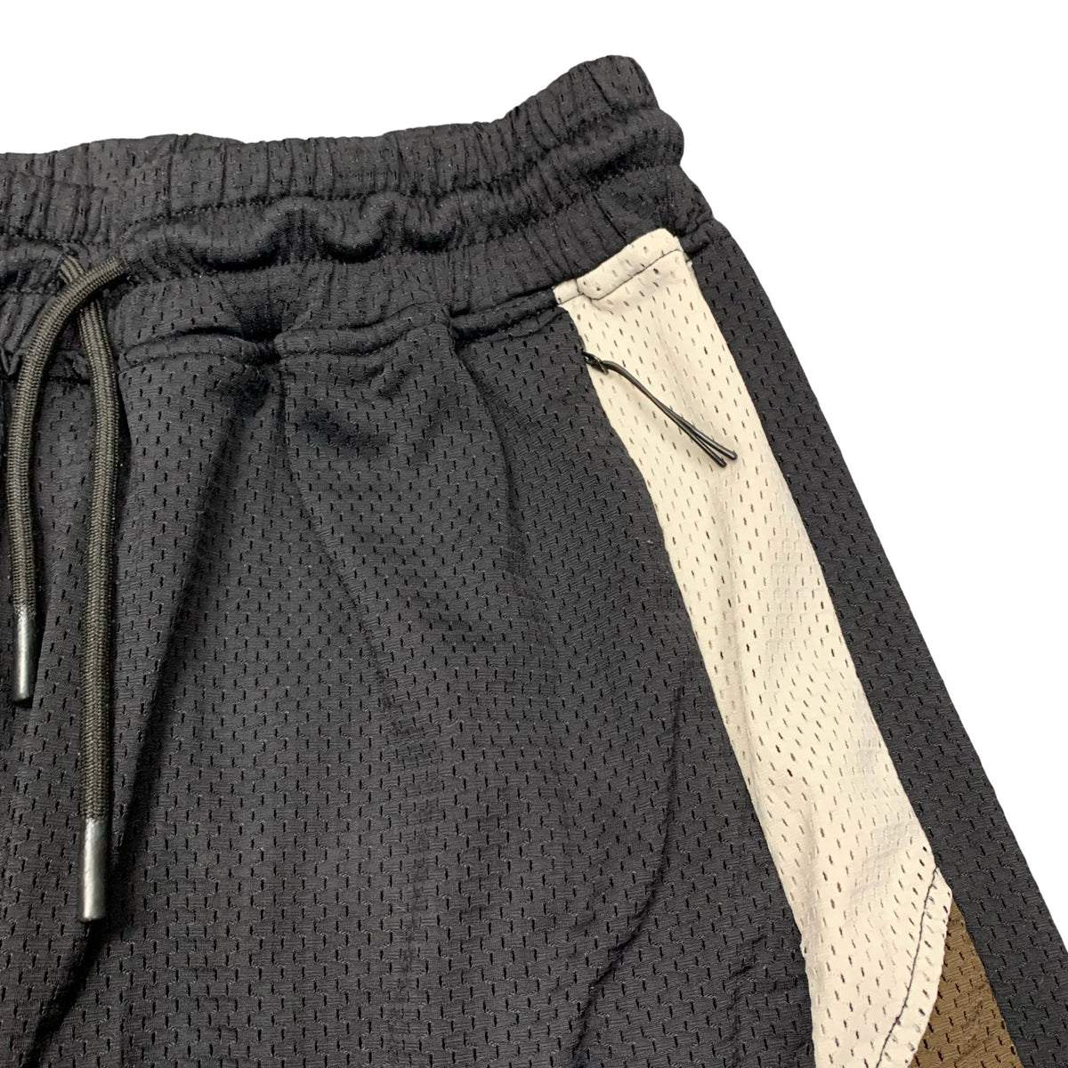 Represent Small Shorts Initial Black Mesh Bottoms