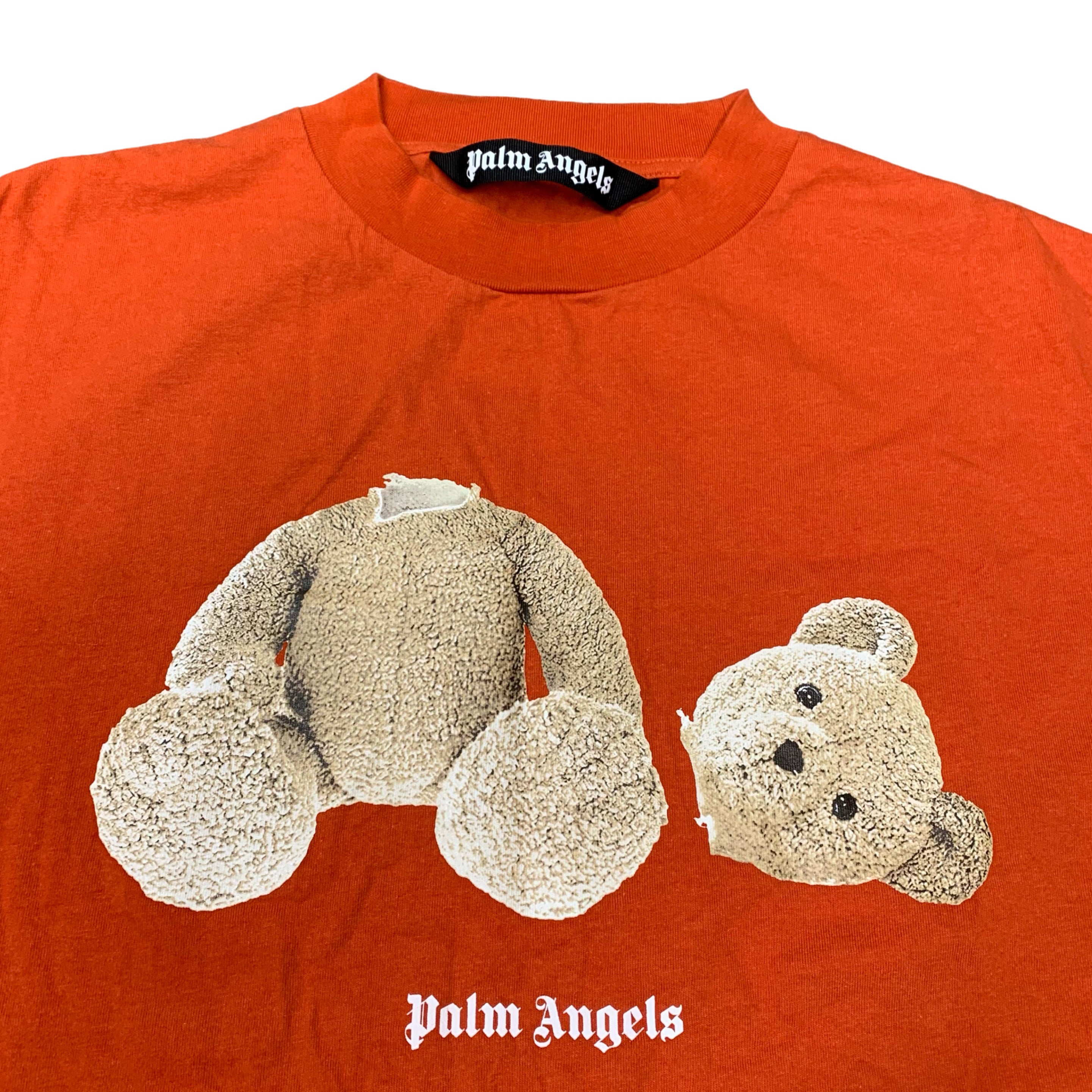 Palm Angels Medium Tee Bear Classic Orange T-Shirt