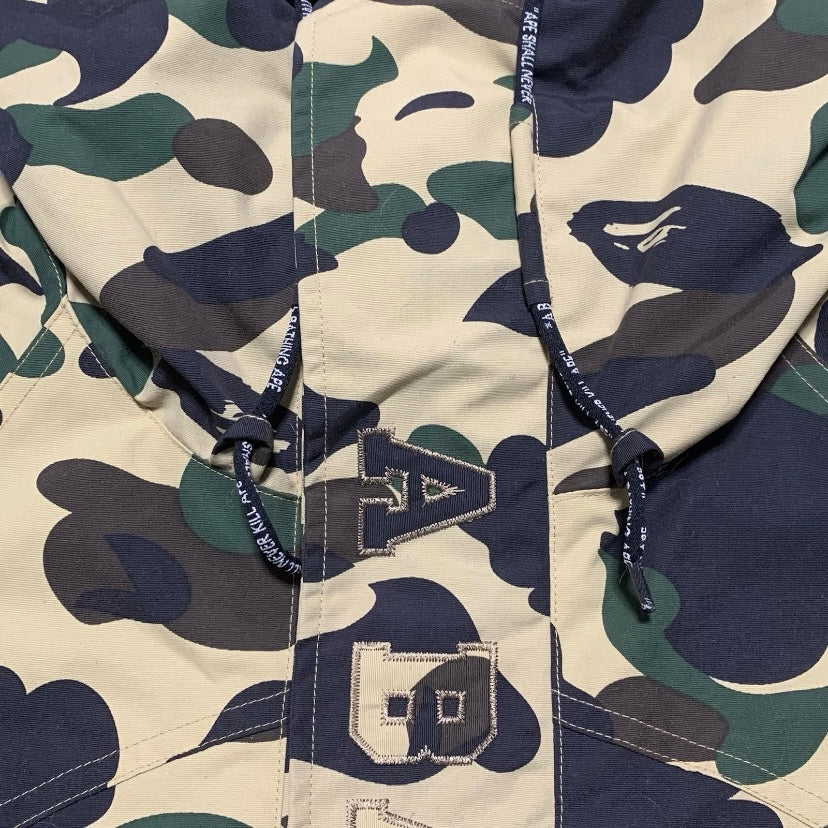 Bape Medium Snowboard Jacket Yellow 1st Camo Jacket A Bathing Ape