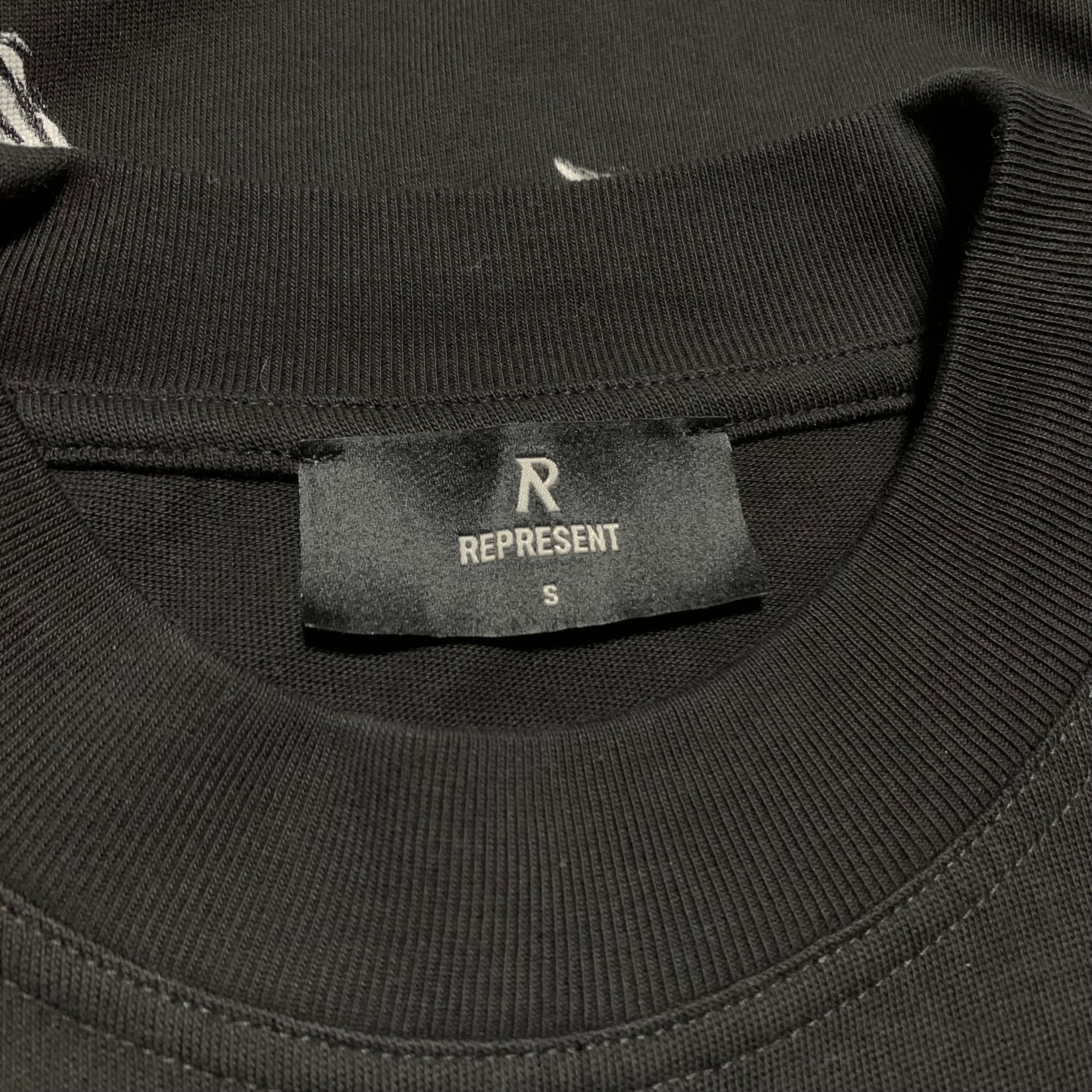 Represent Small Icarus Jet Black Tee