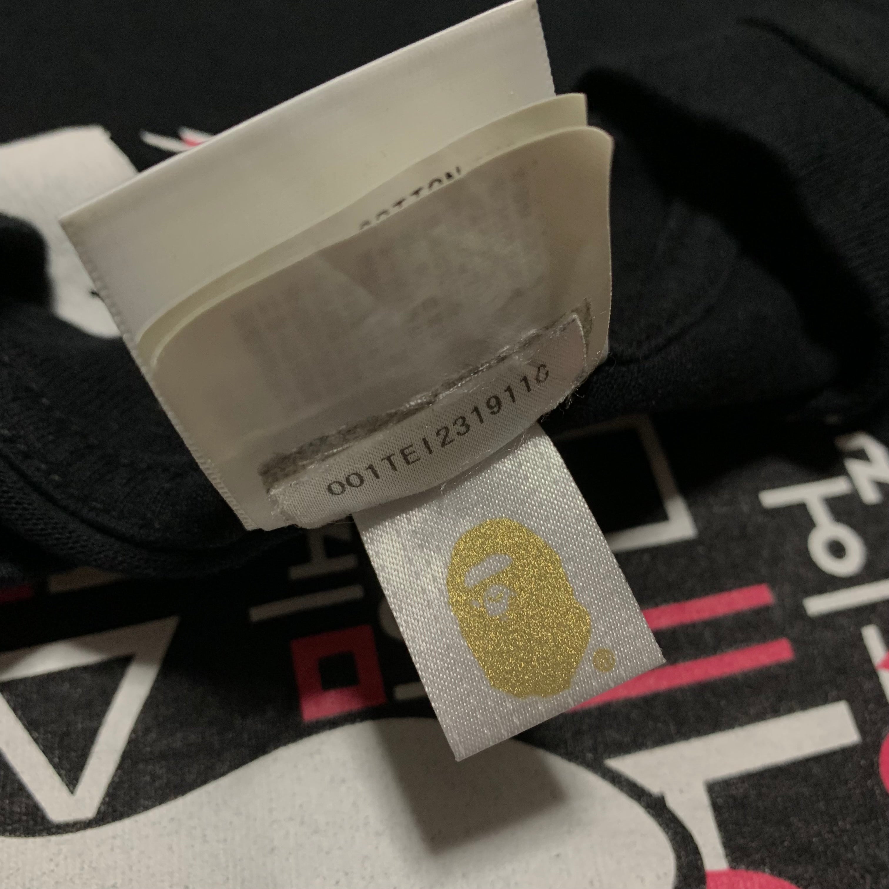 Bape Large Squid Game Black Tee A Bathing Ape Netflix