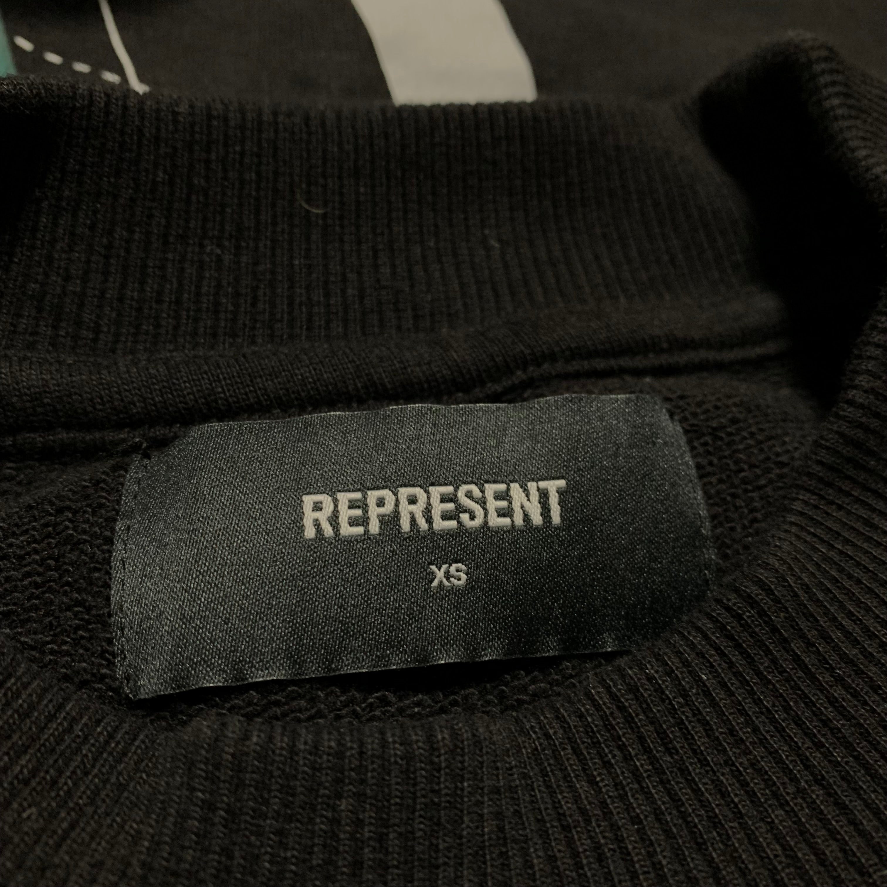 Represent XS Initial Assembly Black Sweatshirt Crewneck