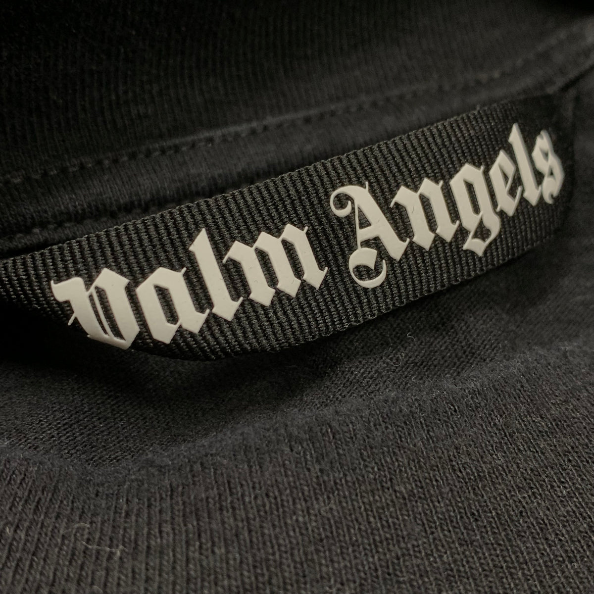 Palm Angels Medium Tee Star Sprayed Black T-Shirt