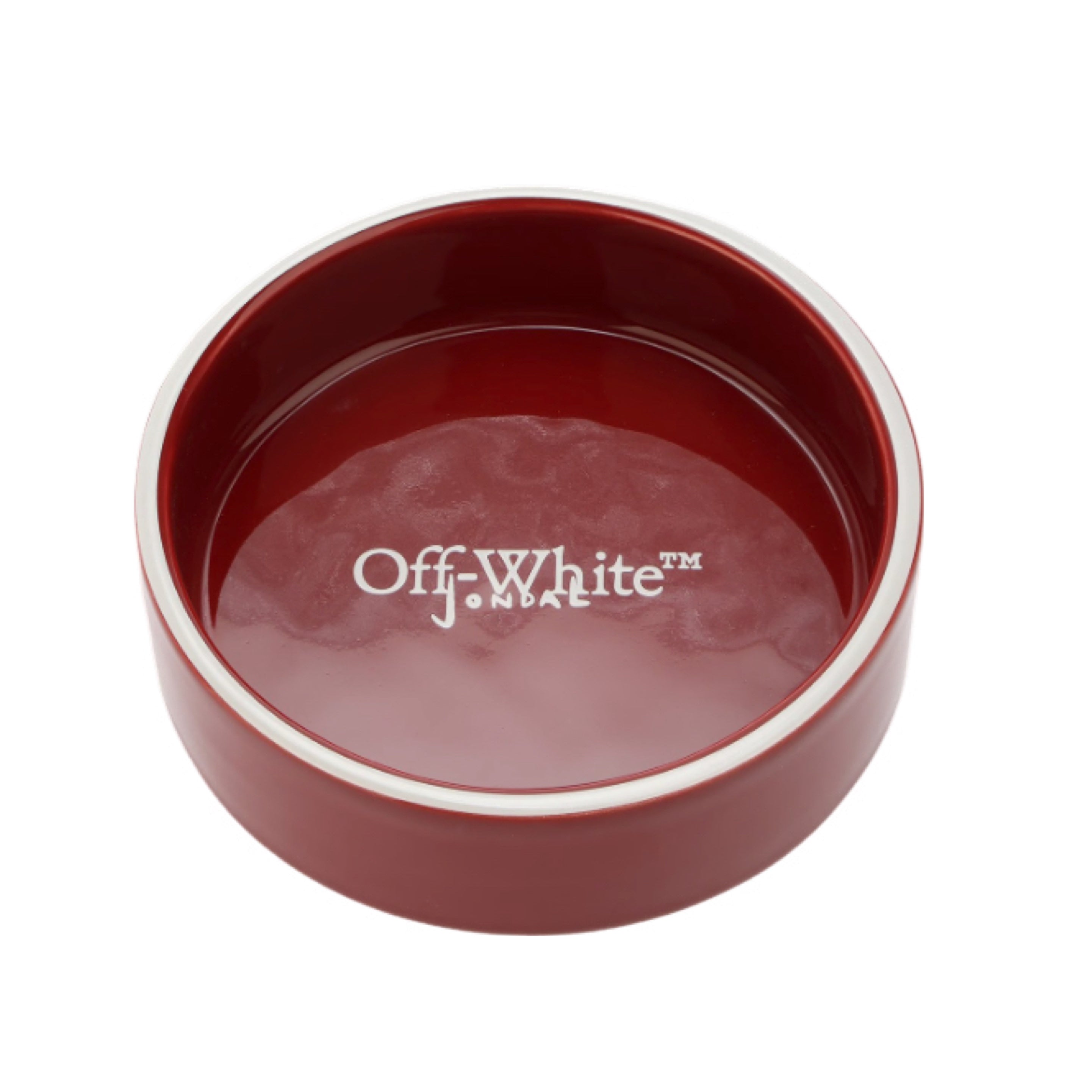 Off White Tray Arrows Red Burgundy Jondal Disk Ashtray Virgil Abloh