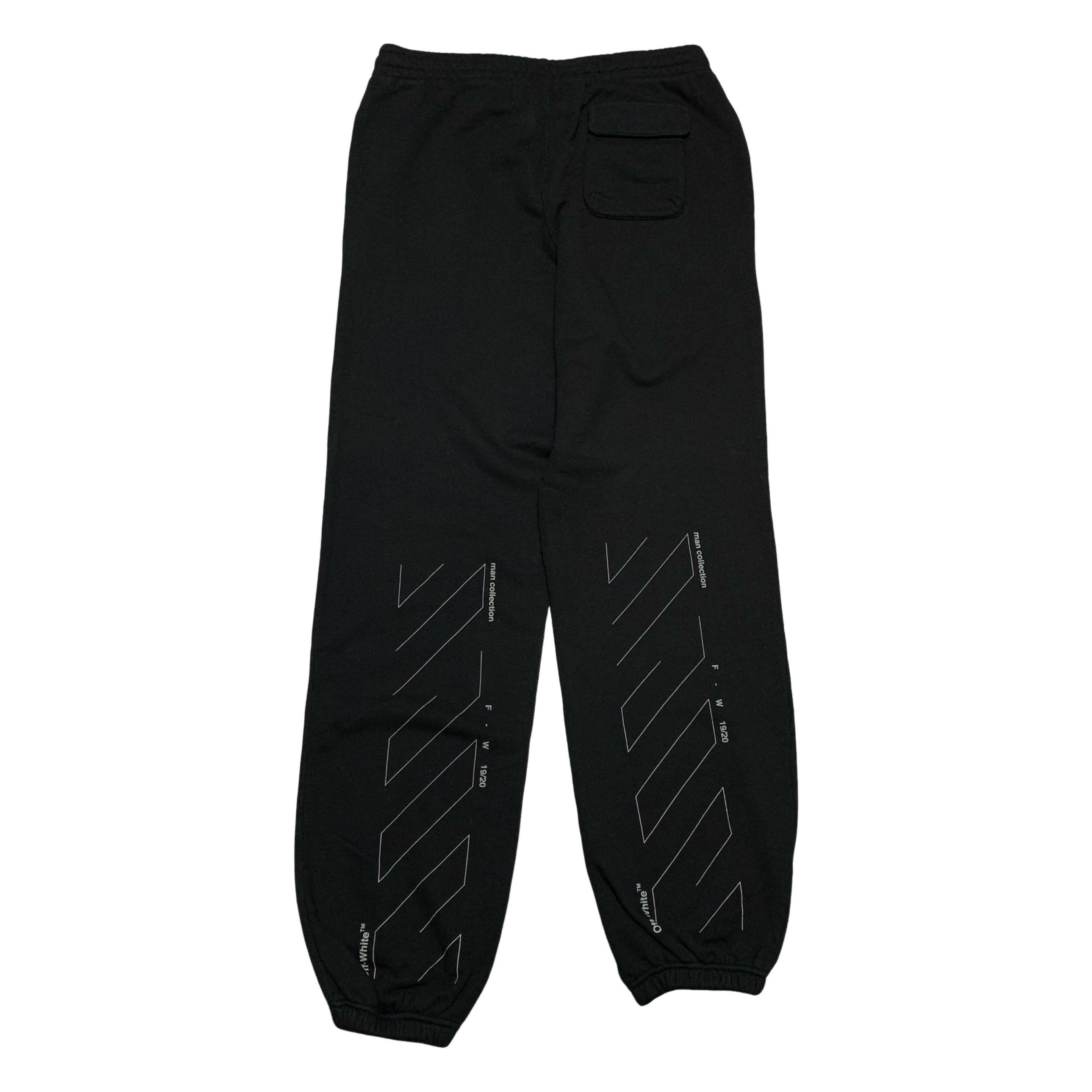 Off White Large Outline Diag Jogger Sweatpants Bottoms Virgil Abloh