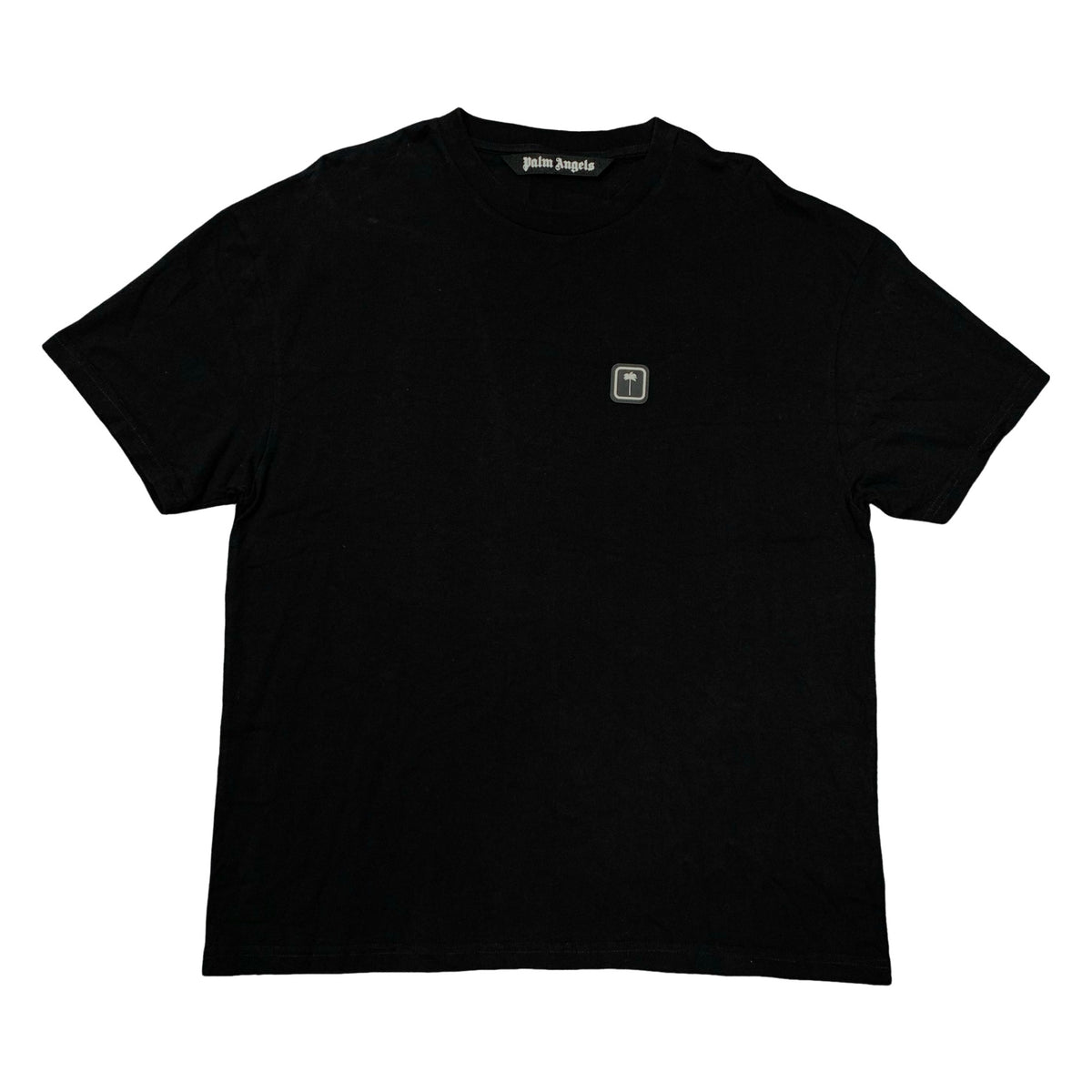 Palm Angels Large Tee Logo Black T-Shirt
