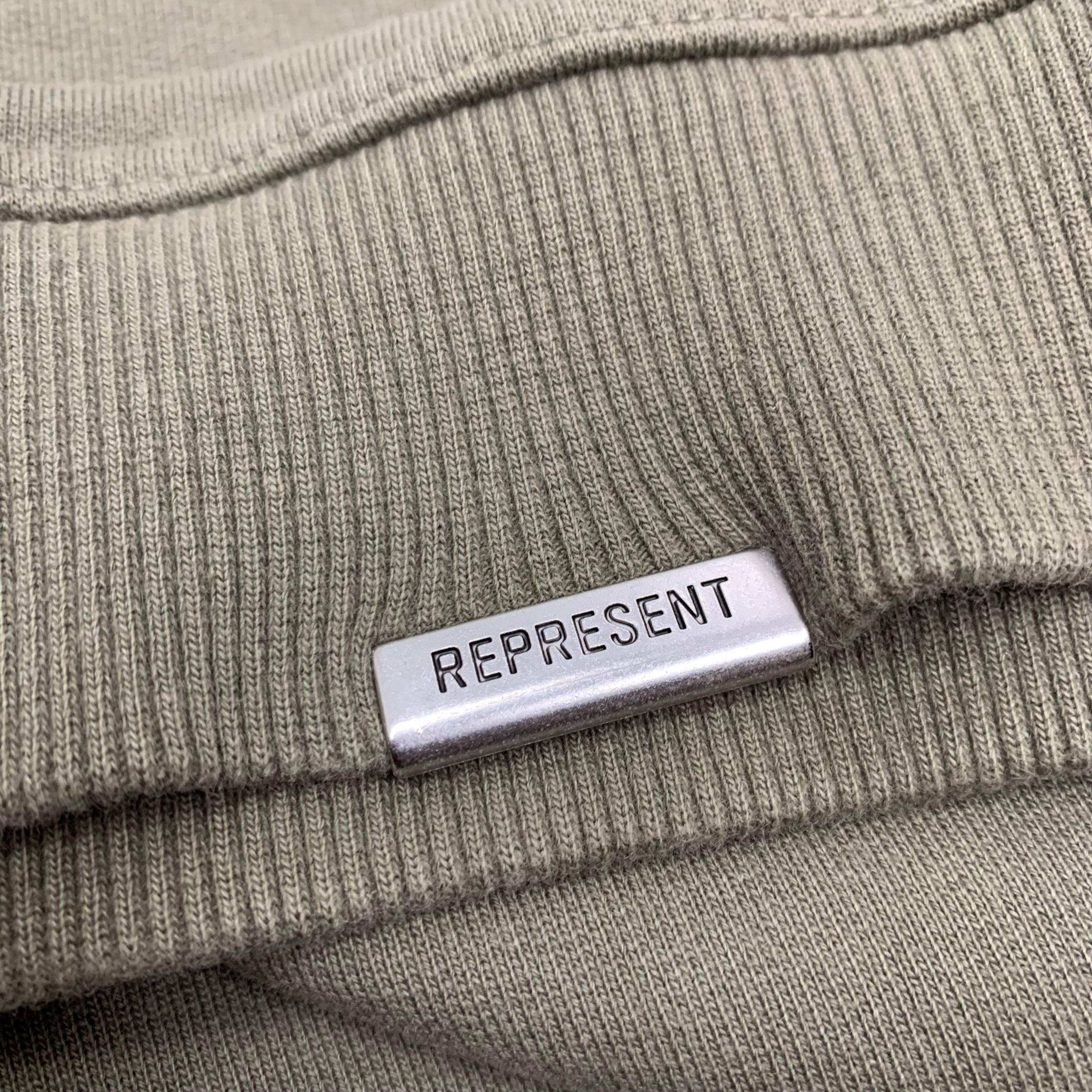 Represent Small Owners Club Green Sweater Sweatshirt Crewneck