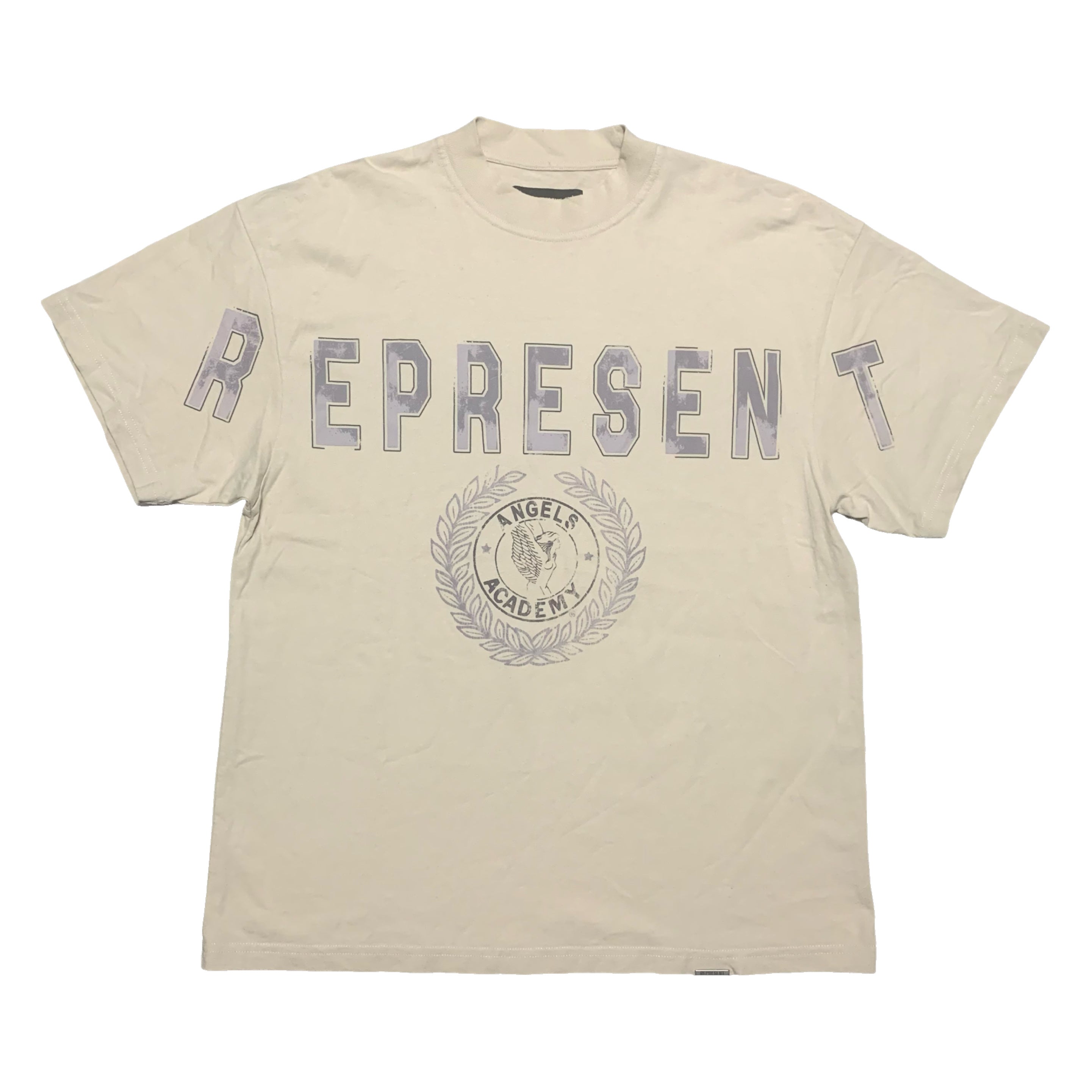 Represent Small Angels Academy Vintage White Tee