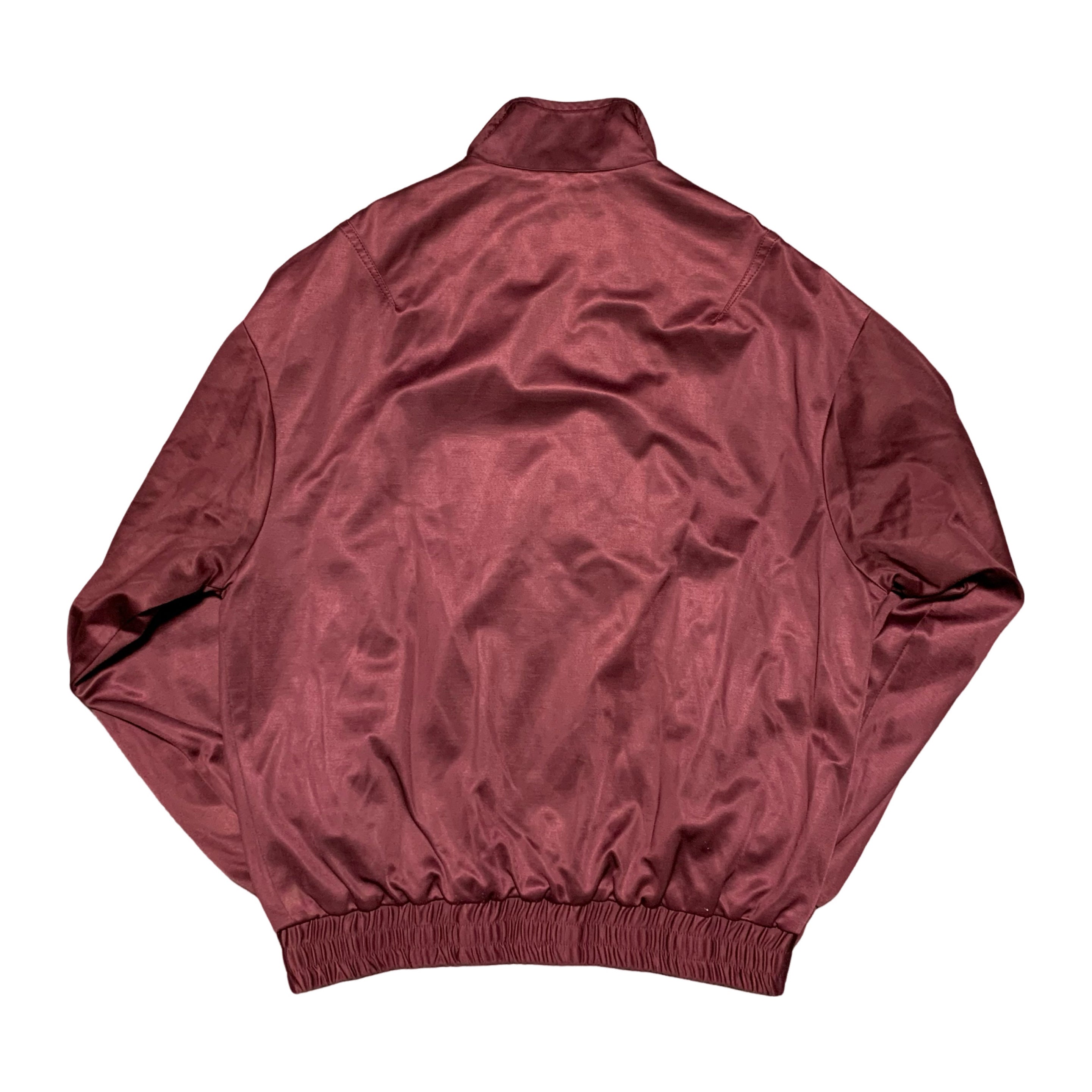 Represent Medium Track Jacket Burgundy Going Through Hell British Made