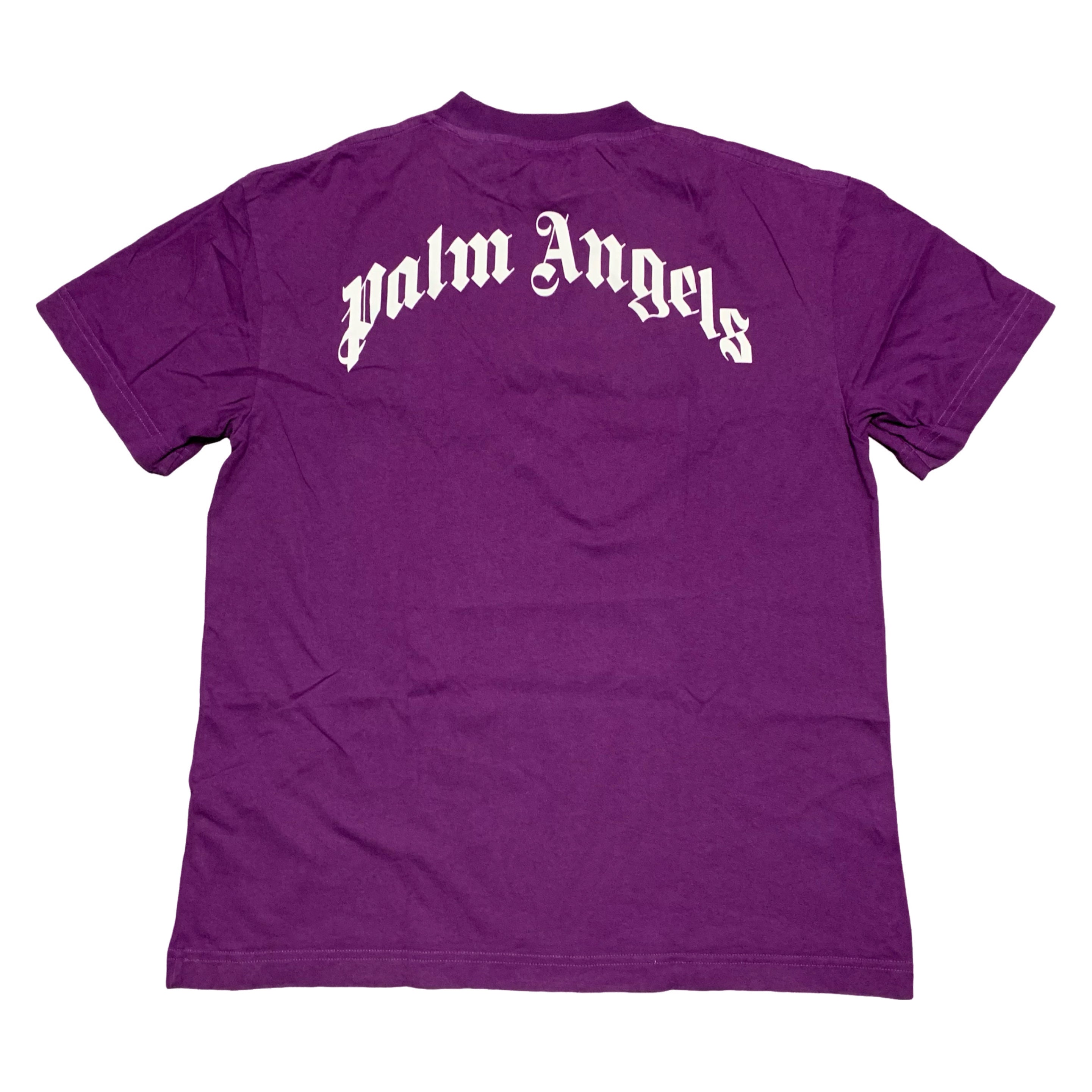Palm Angels Large Classic Purple Tee