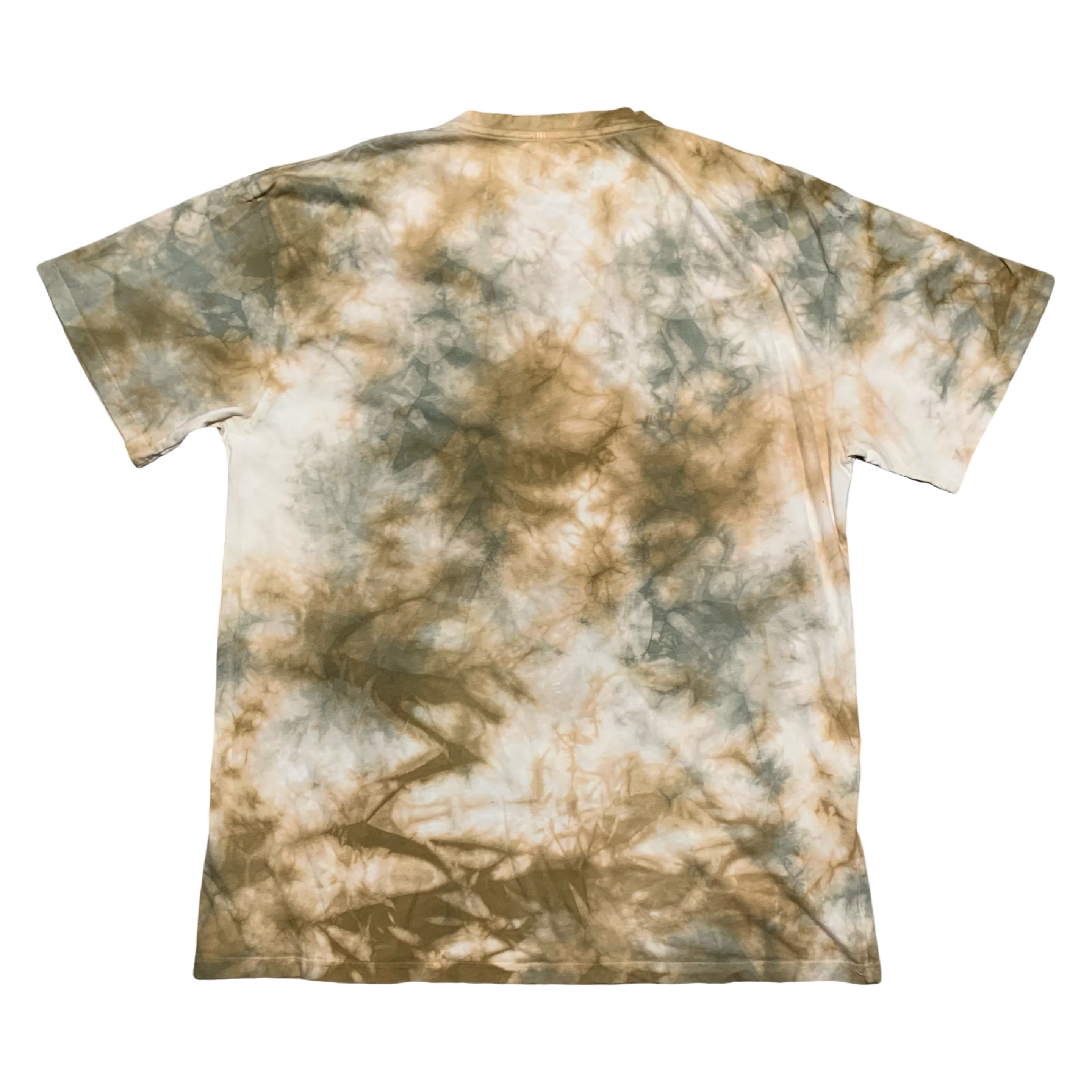 Represent Large Tie Dye White & Gold Tee