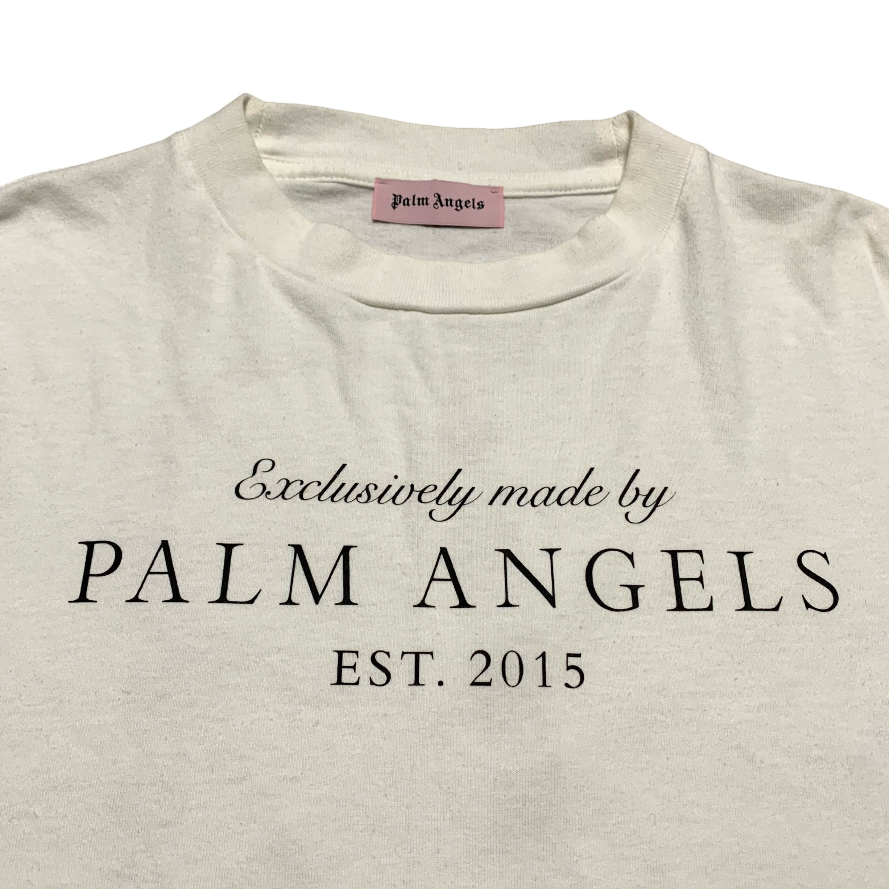 Palm Angels Medium Exclusively Made By Palm Angels White Tee