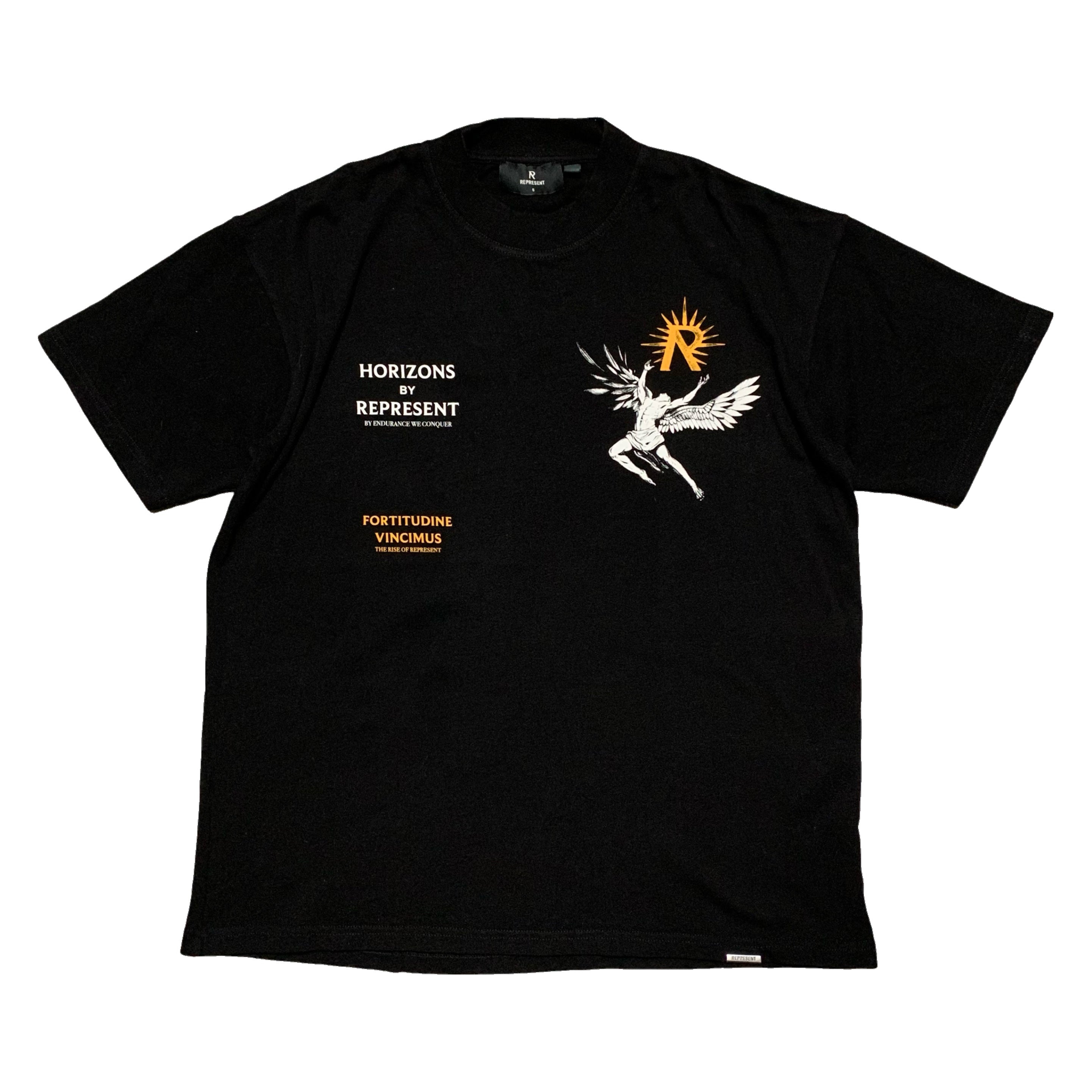 Represent Small Icarus Jet Black Tee