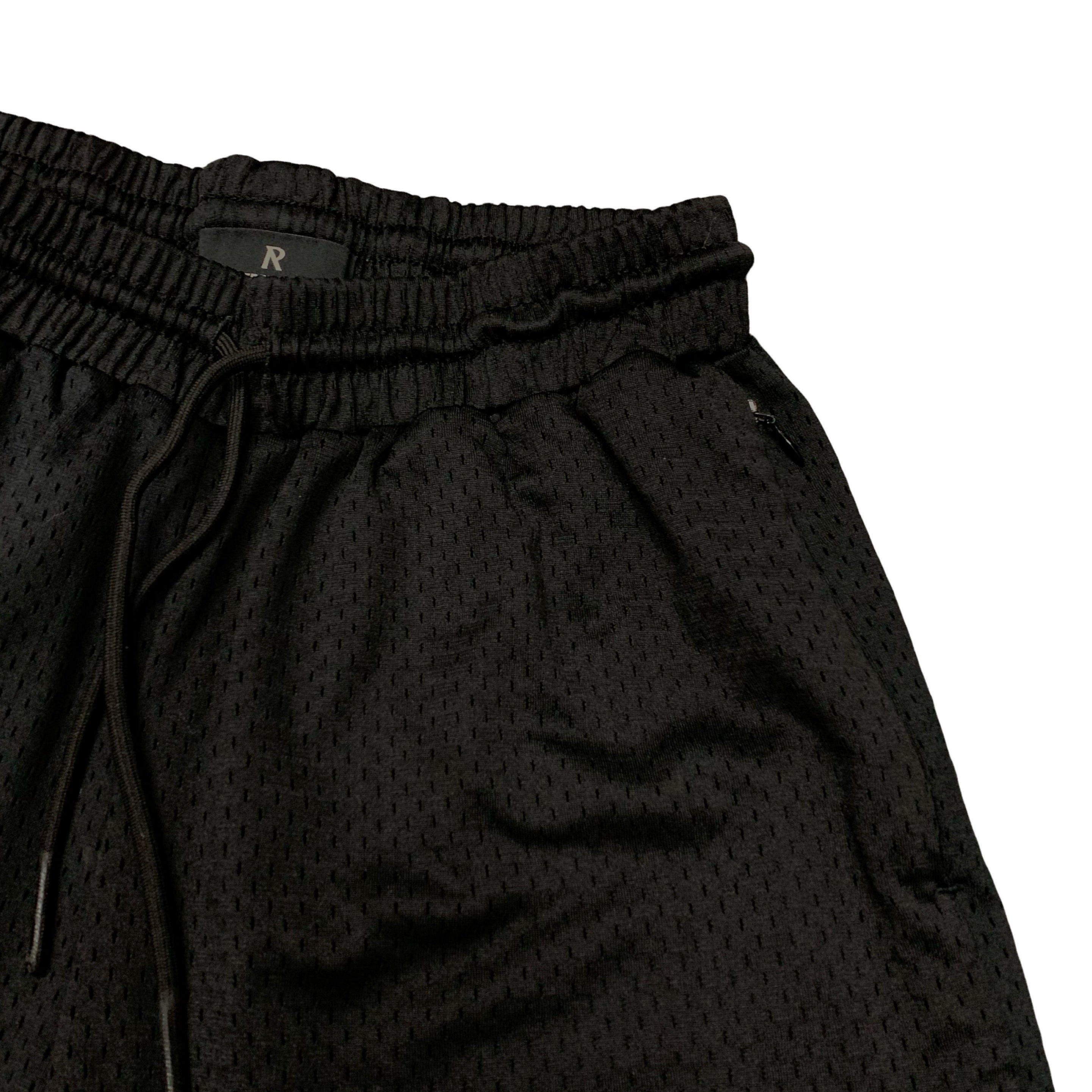 Represent XS Shorts Owners Club Black Mesh Zip Bottoms