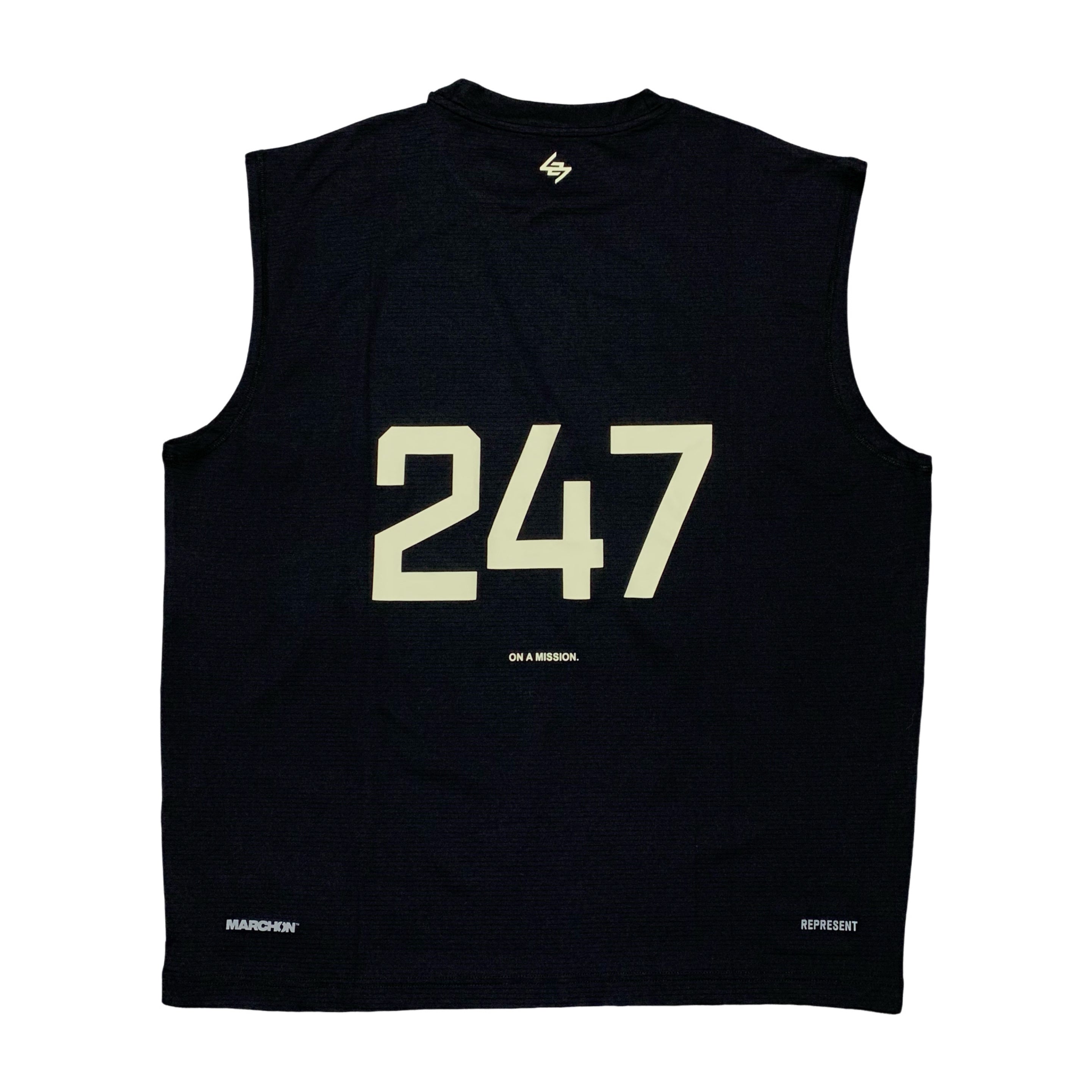 Represent XL Marchon Team 247 Black Oversized Tank Top