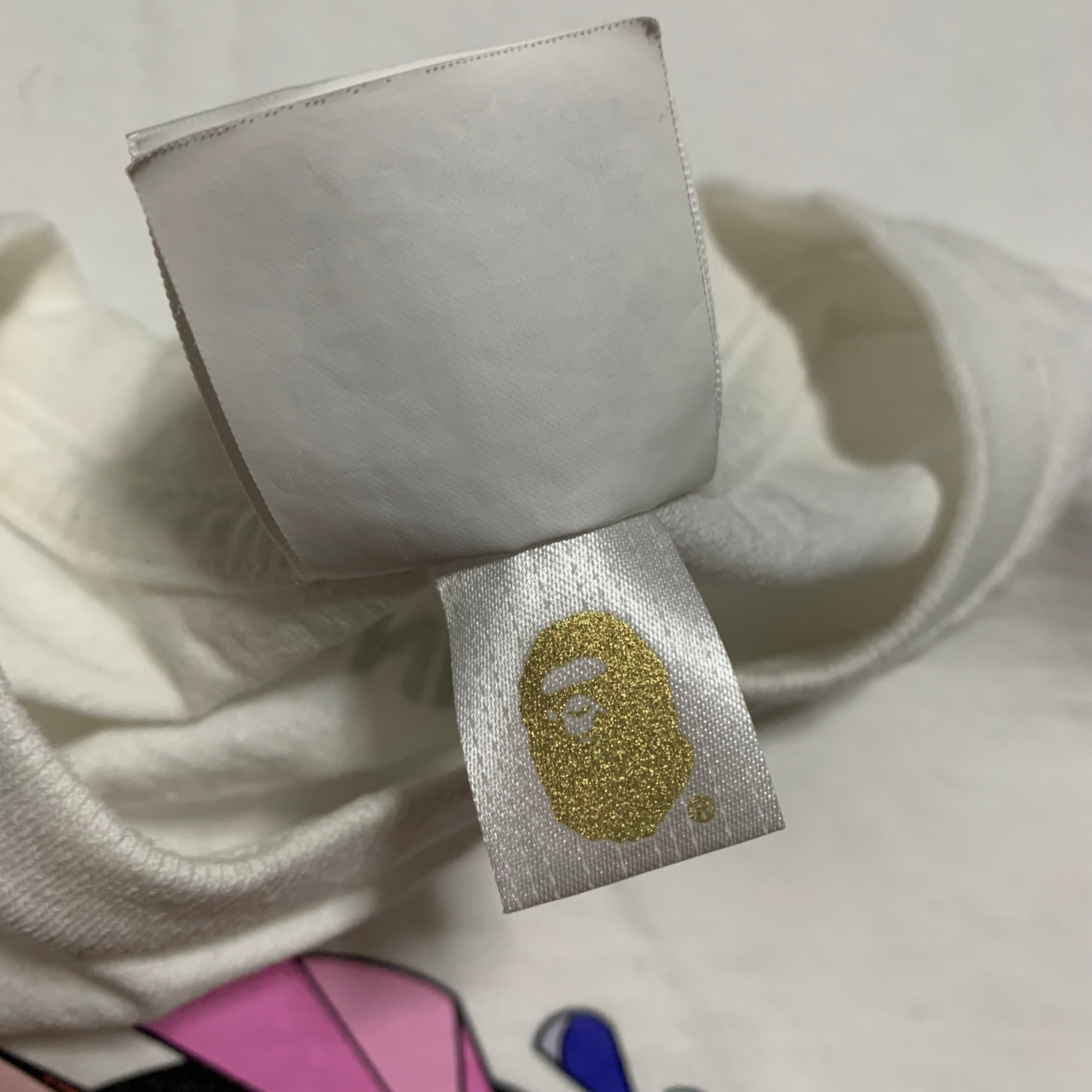 Bape Medium Louis De Guzman Baby Milo White Tee A Bathing Ape 2022