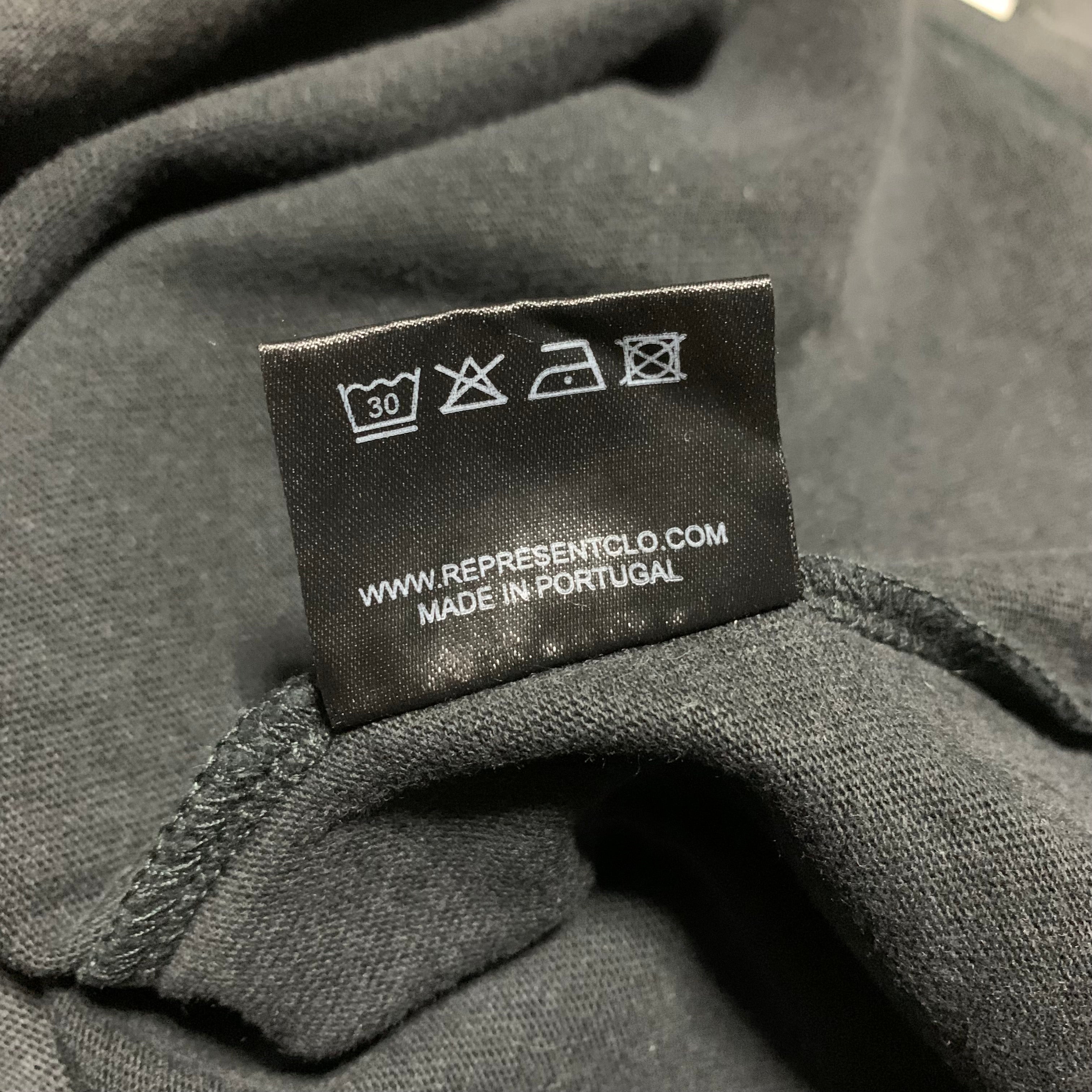 Represent Large Spirit Angel Vintage Grey Tee