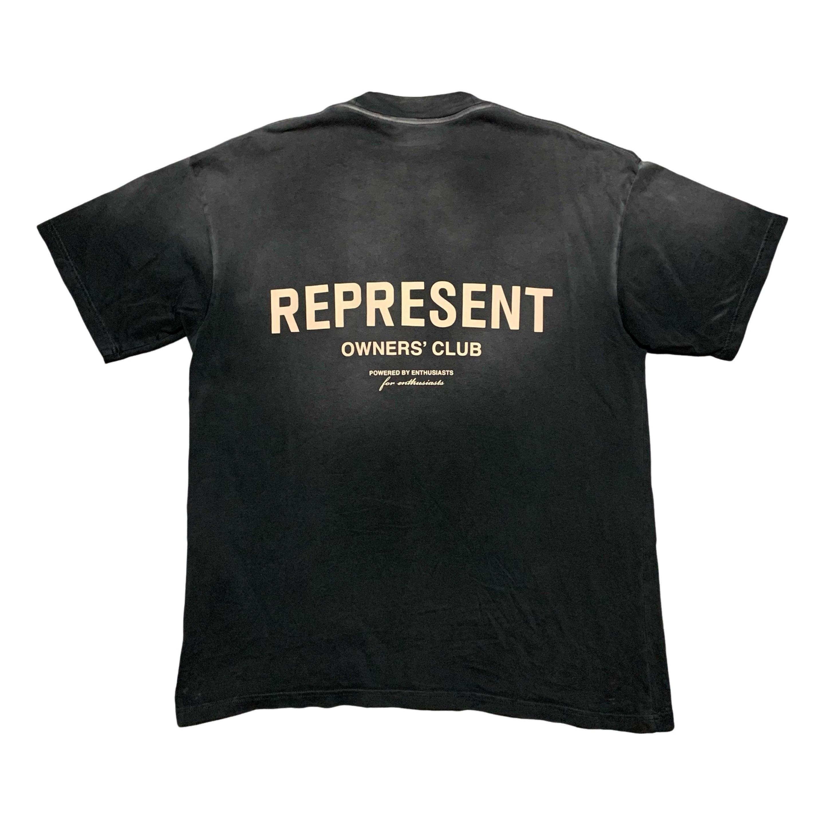 Represent XS Owners Club Stained Black Tee