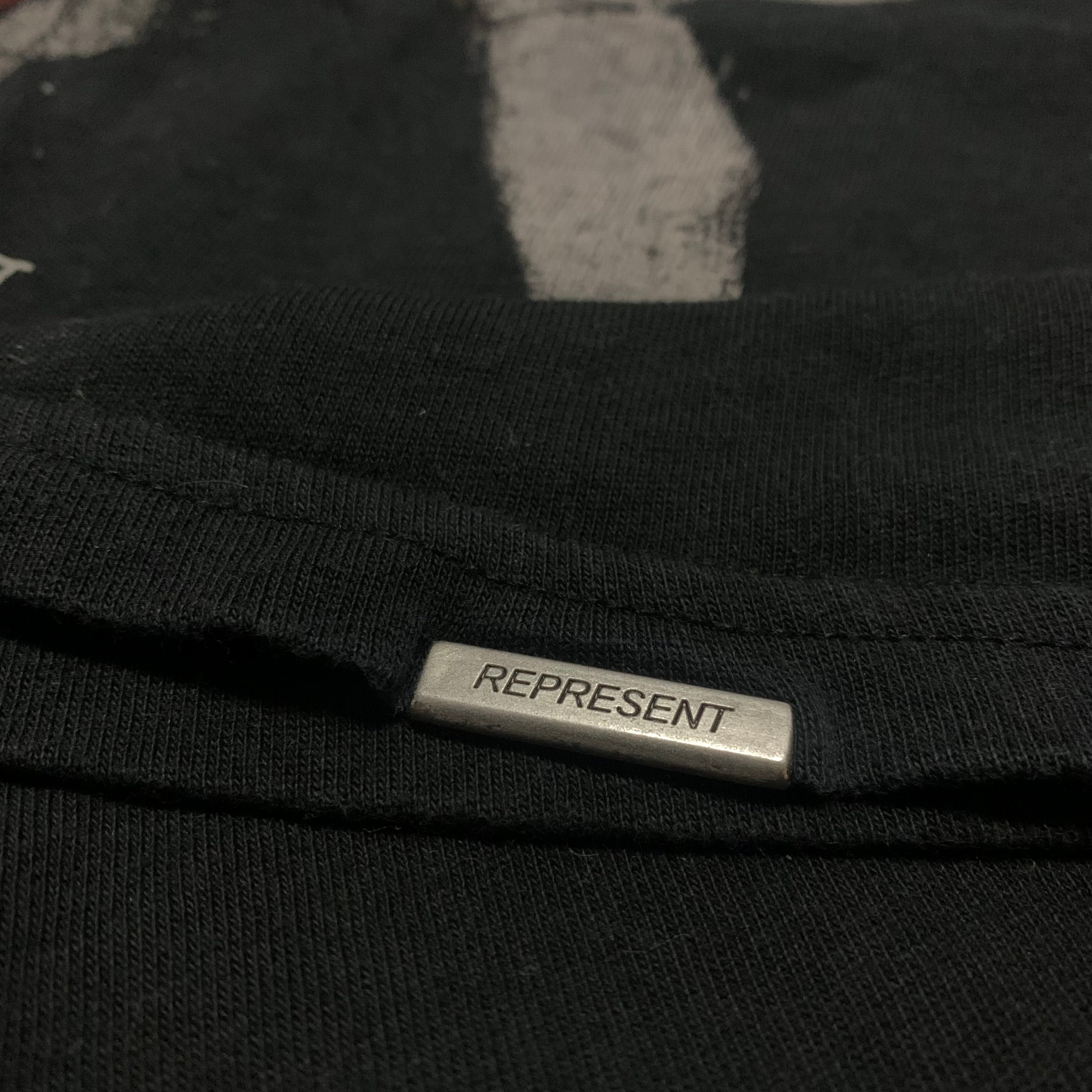 Represent Medium England Is Mine Black Tee