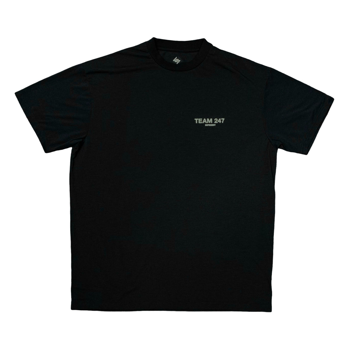 Represent Small Tee Team 247 Black Gym Top T-Shirt