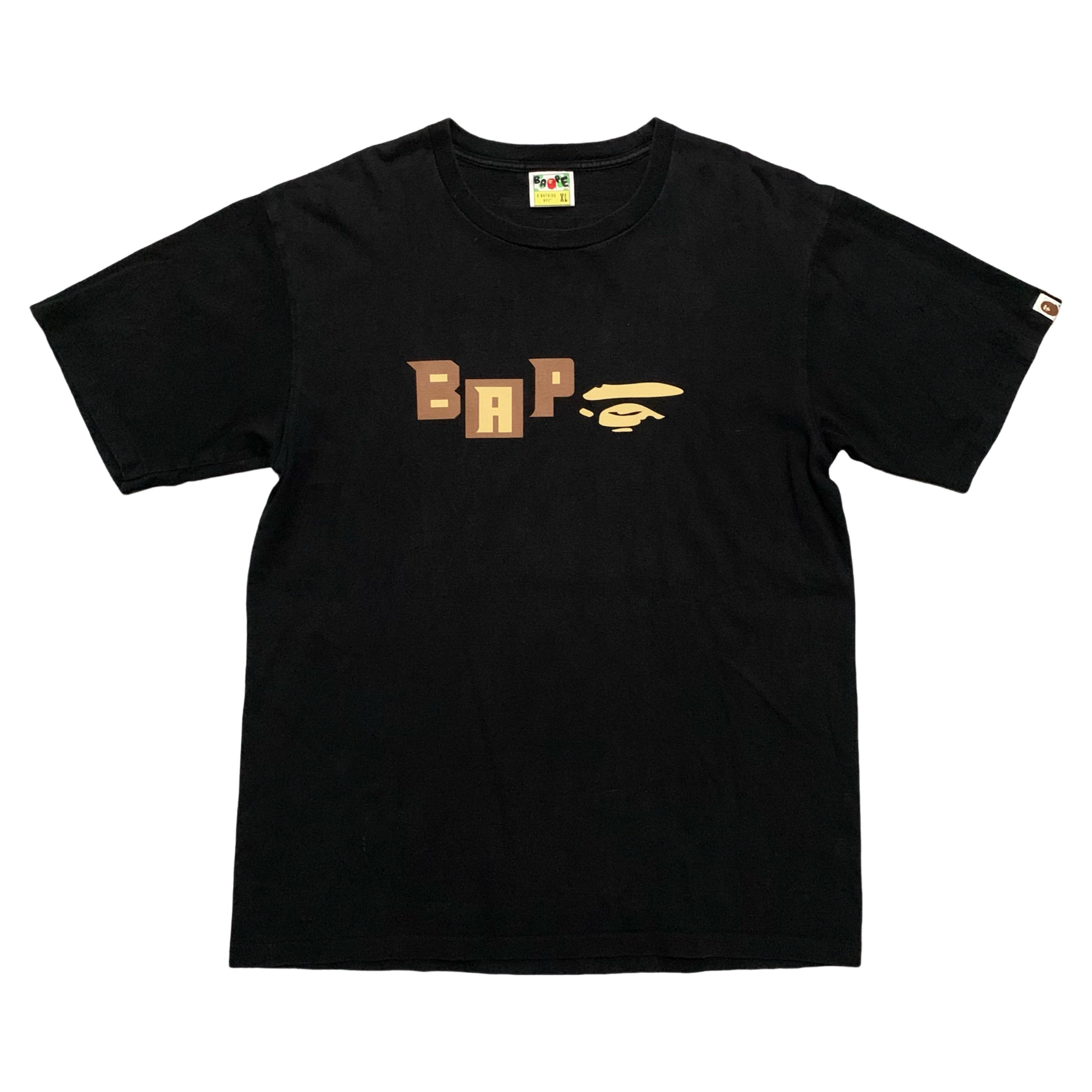 Bape XL Graphic Black Tee A Bathing Ape