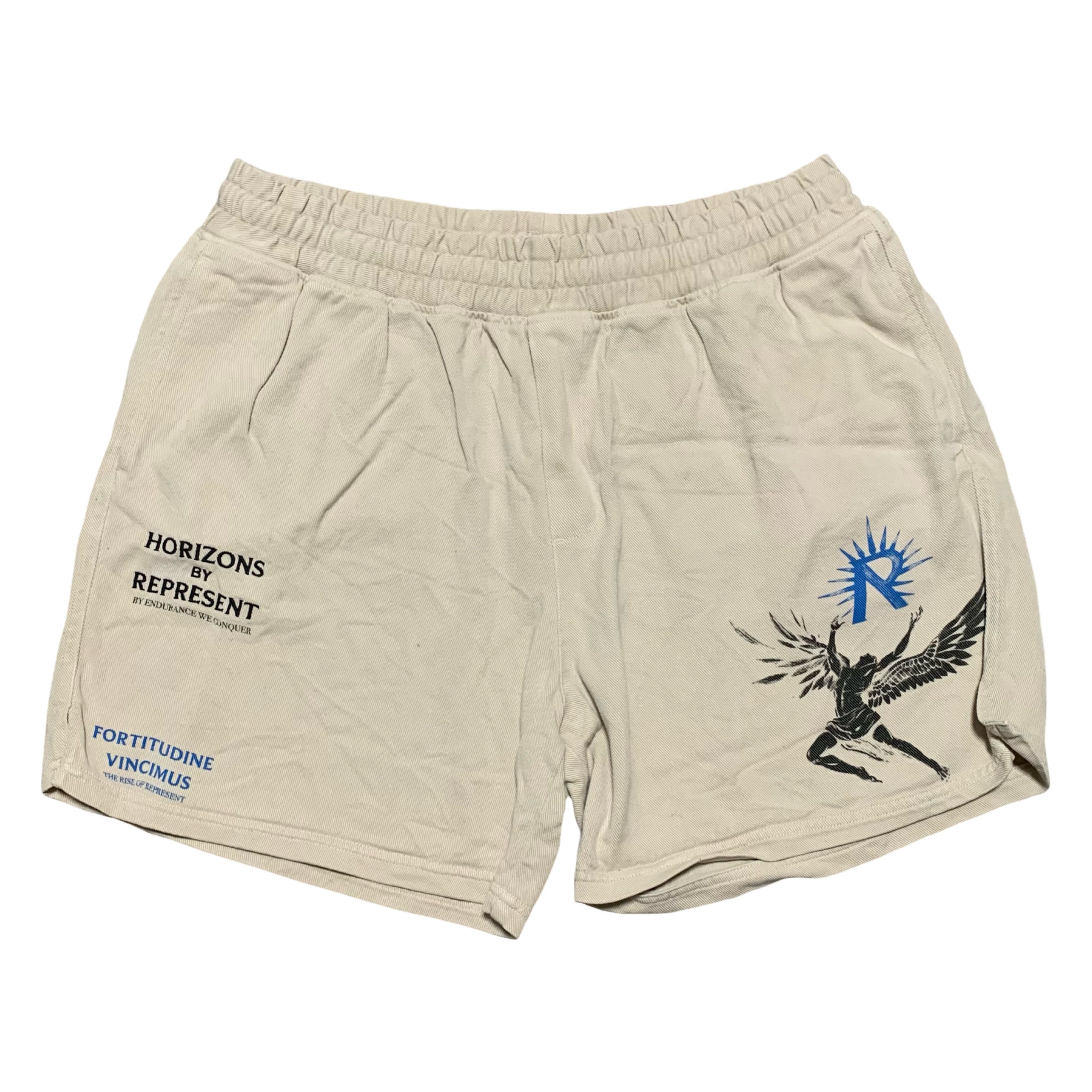 Represent XL Shorts Icarus Off White Shorts Bottoms