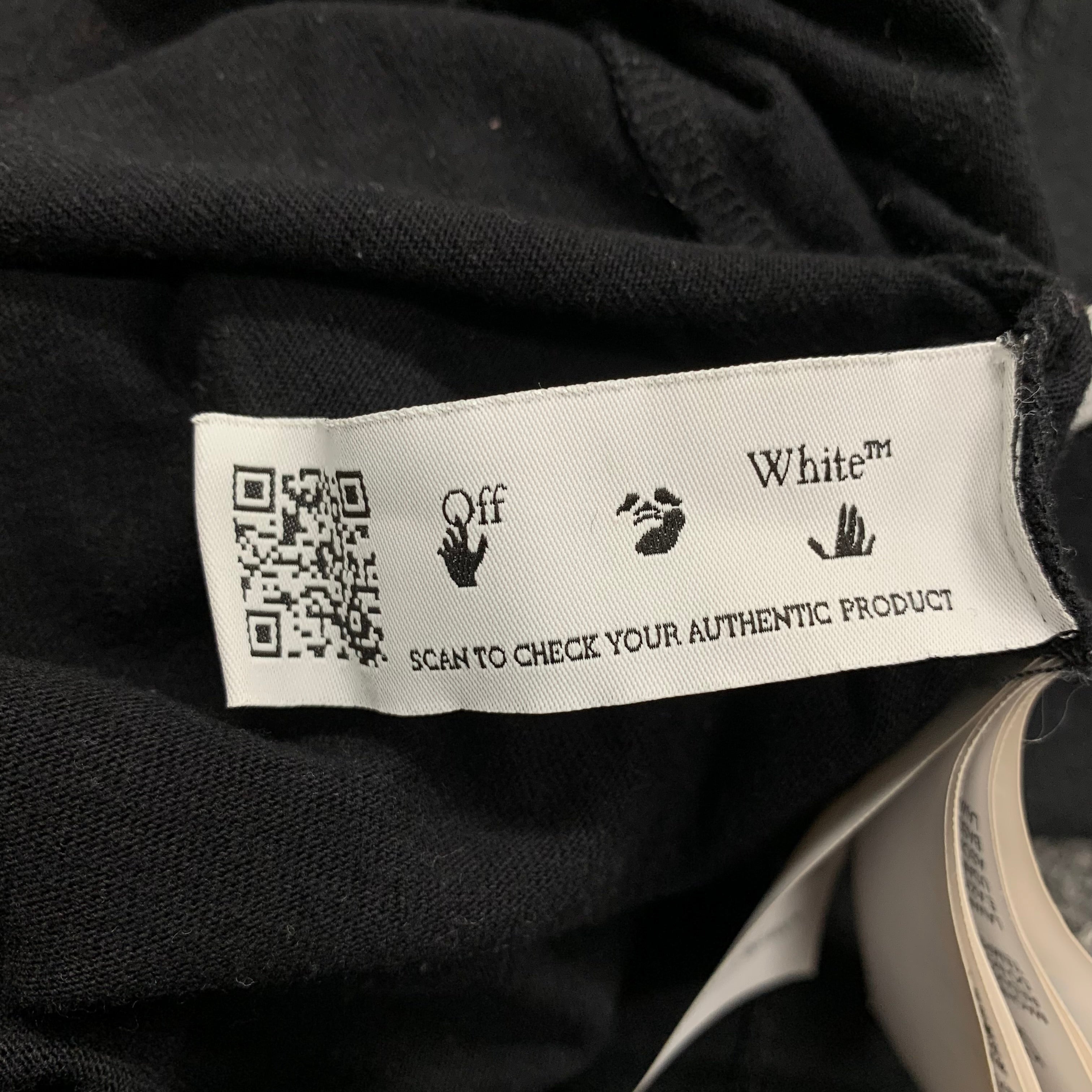 Off White Large Tee Caravaggio Graphic Black T-Shirt Virgil Abloh