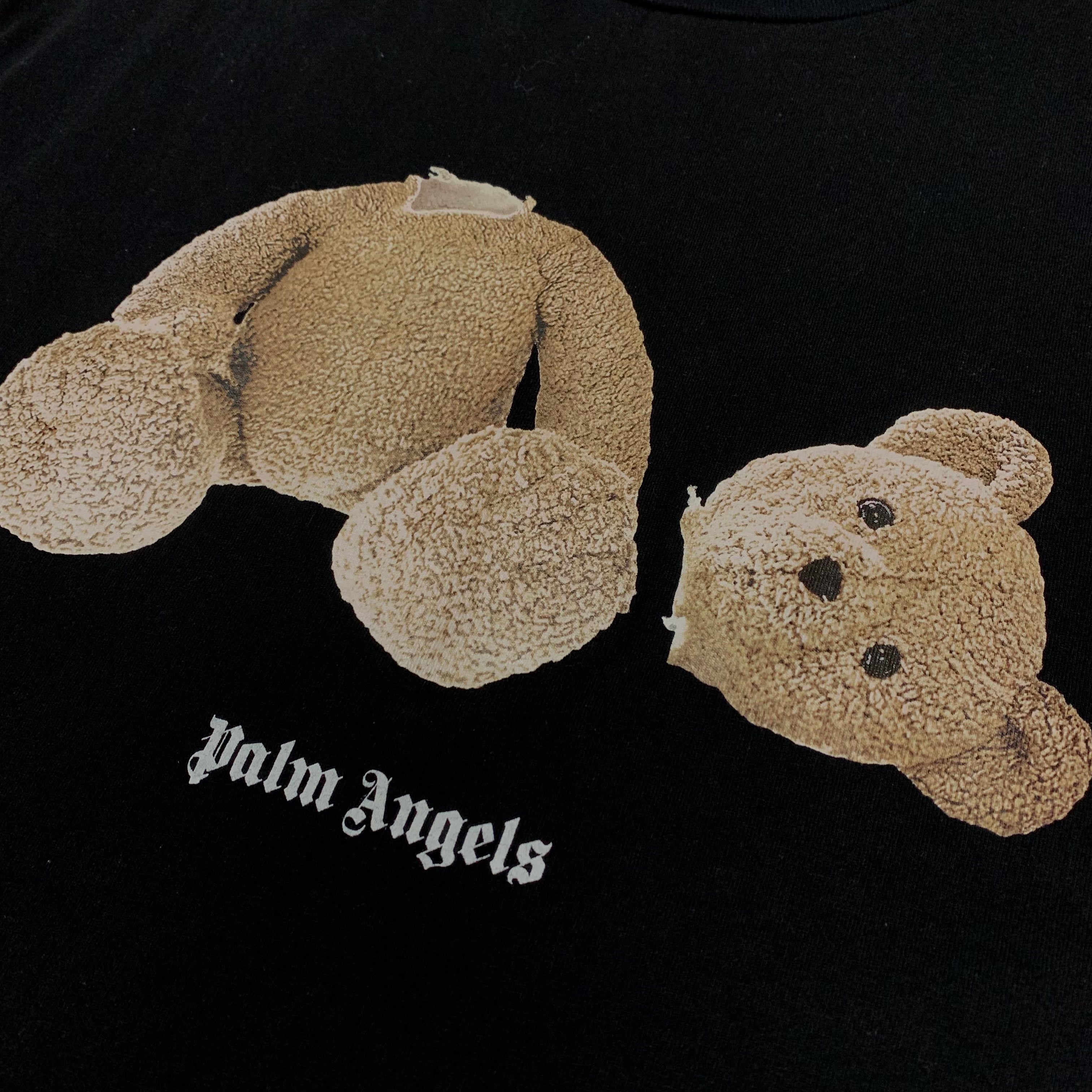 Palm Angels Medium Tee Bear Classic Black T-Shirt