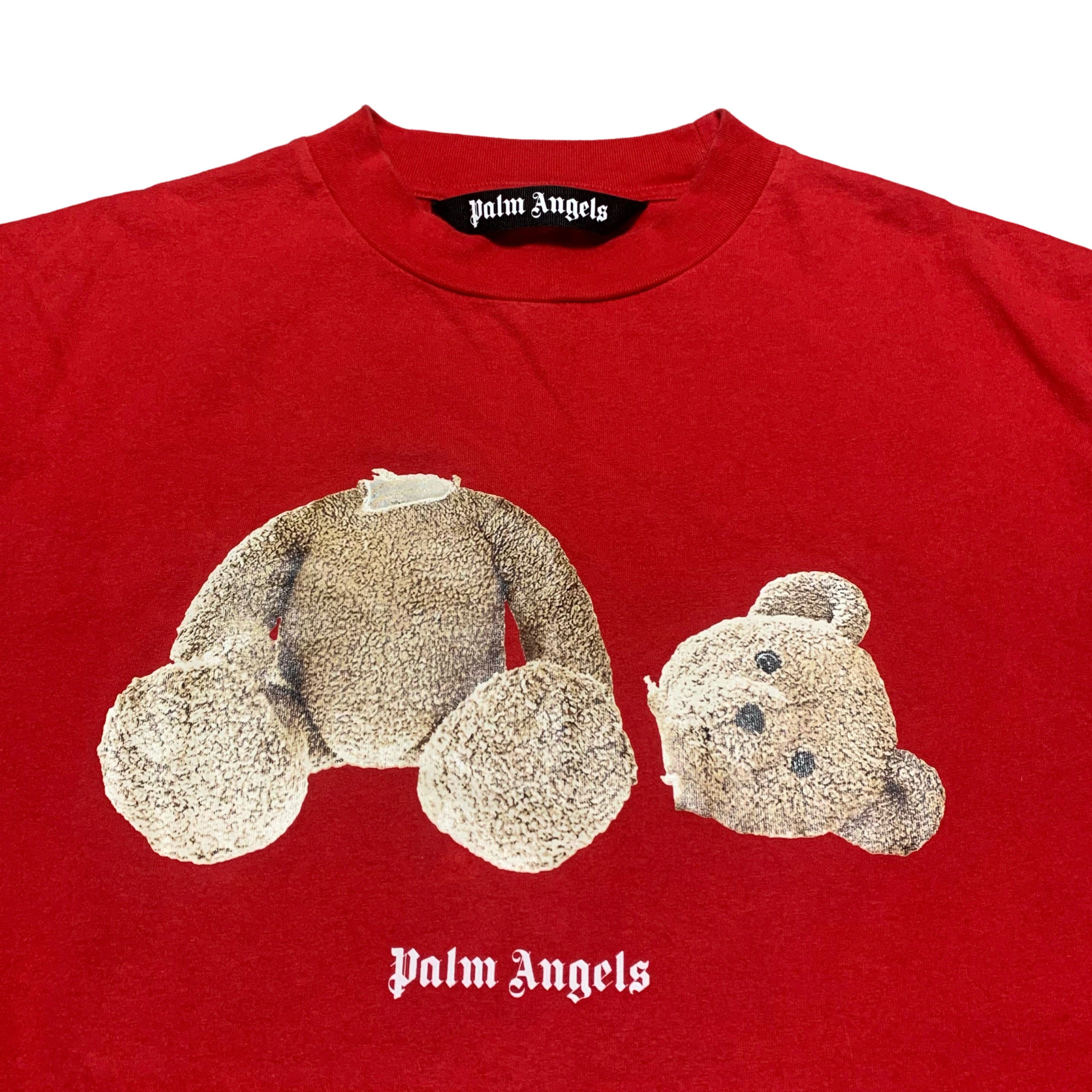 Palm Angels Medium Kill The Bear Red Tee
