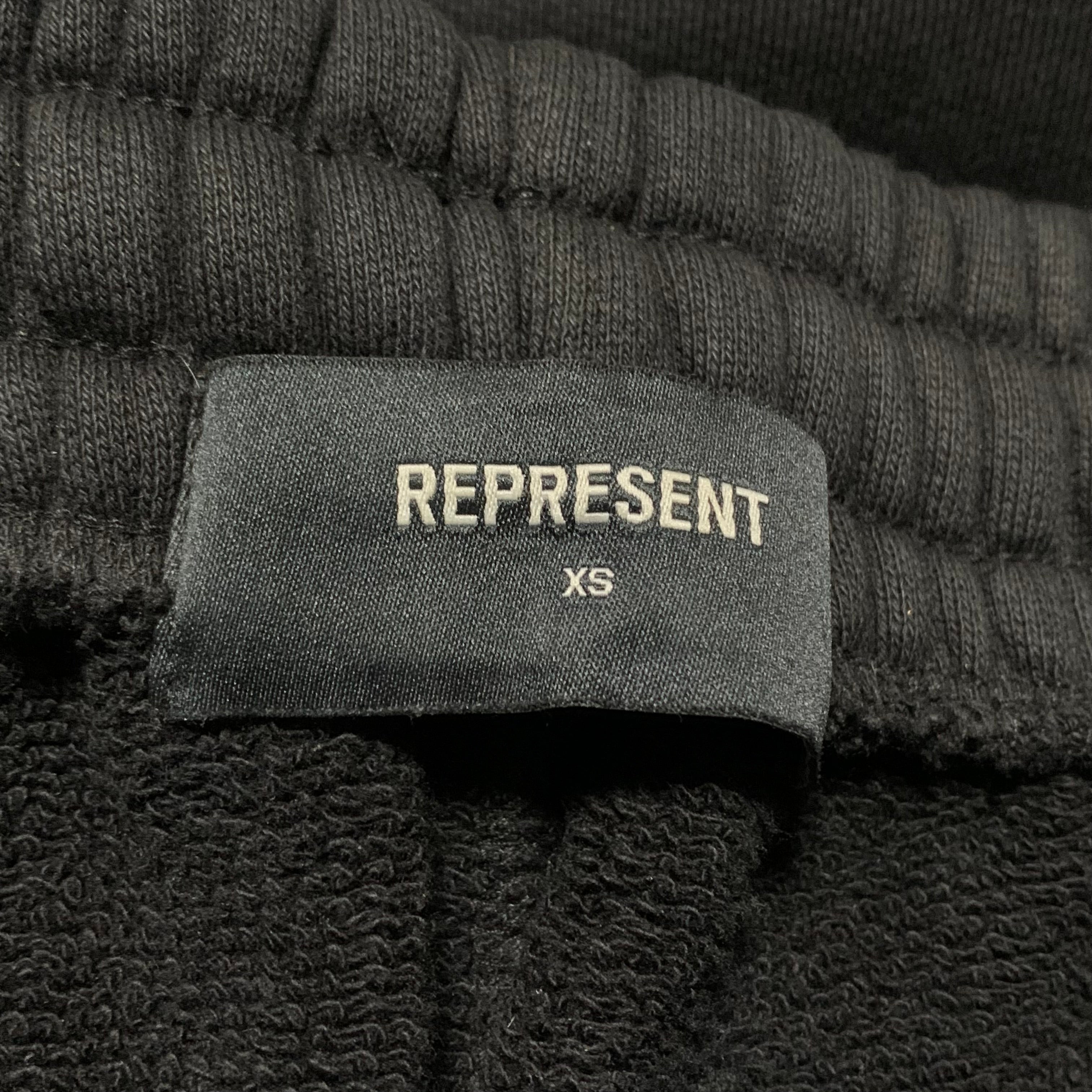 Represent XS Sweatpant Jogger Bottoms Design Studio Black