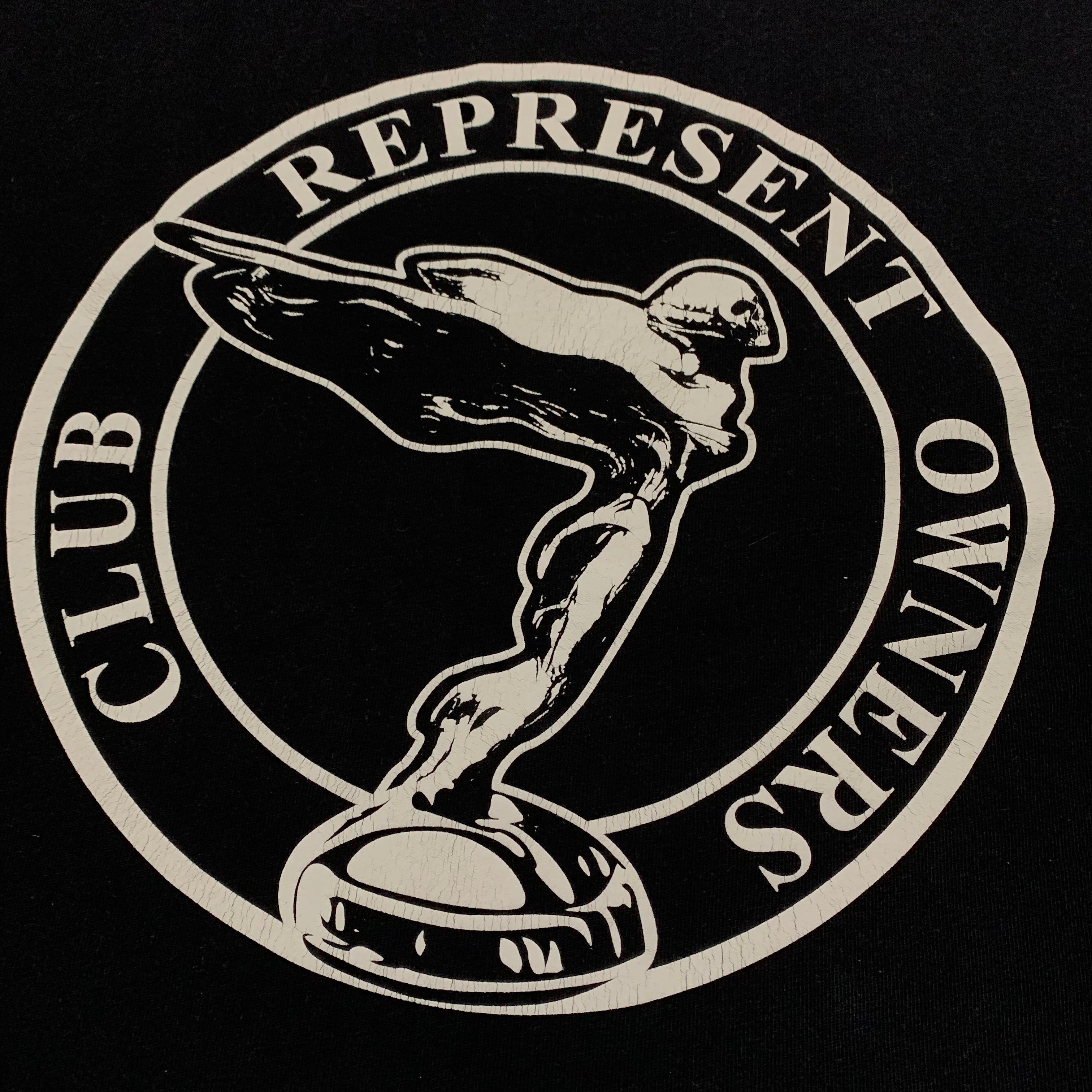 Represent Medium Owners Club Angel Jet Black Tee