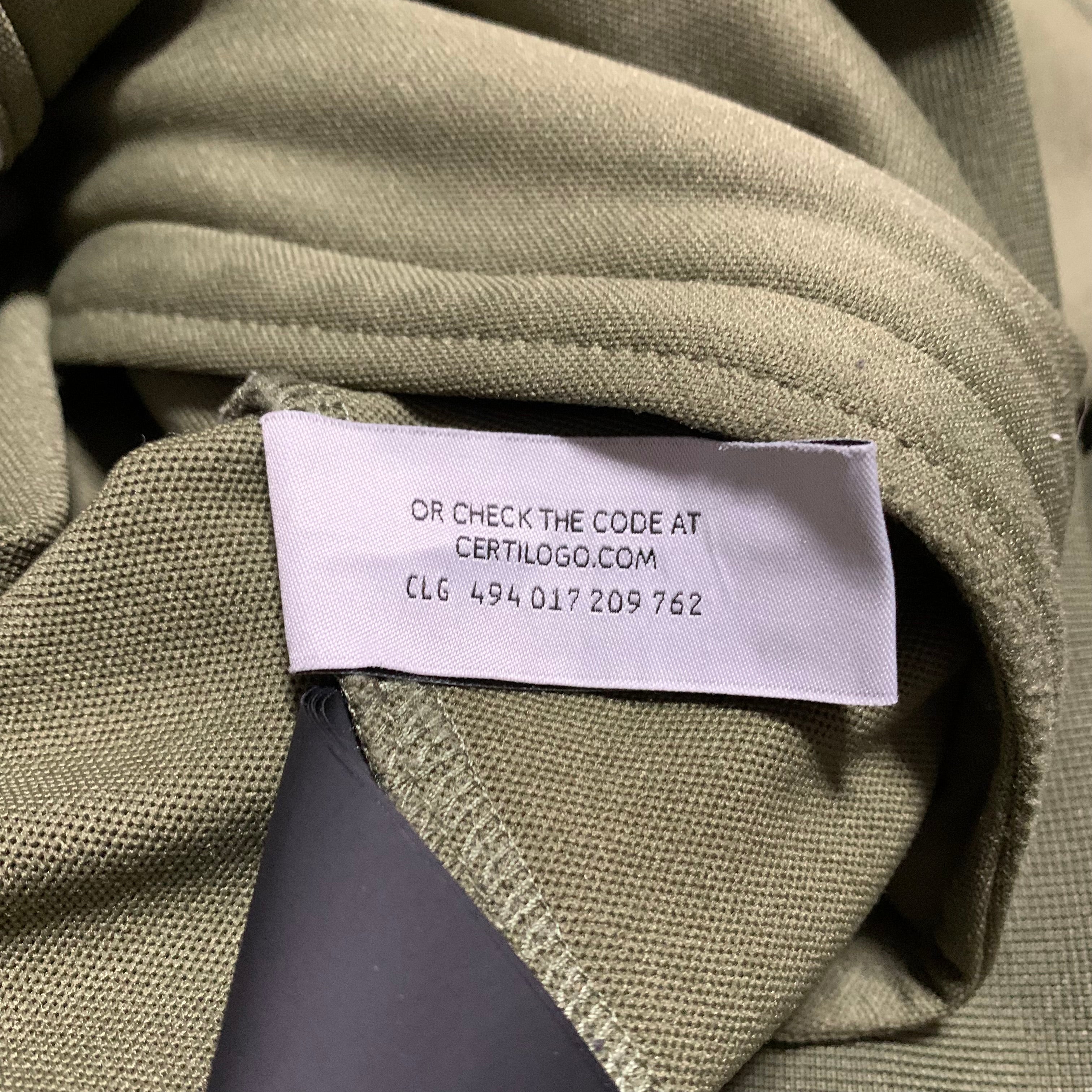 Palm Angels Large Track Jacket Classic Khaki Green Jacket