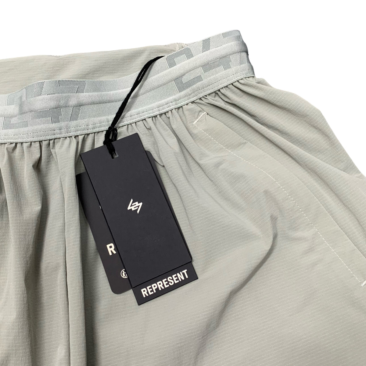 Represent Small Shorts 247 Fused Short Sage Khaki Bottoms