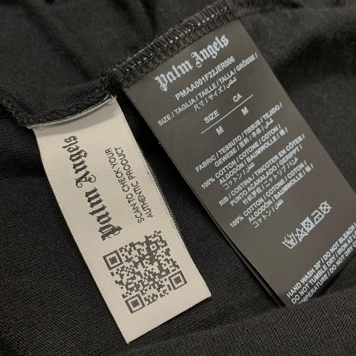Palm Angels Medium Tee Banana Leopard Black T-Shirt