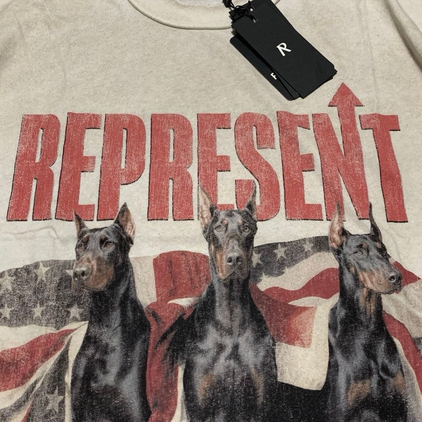 Represent XL Tee Dream On Tour Ecru White T-Shirt